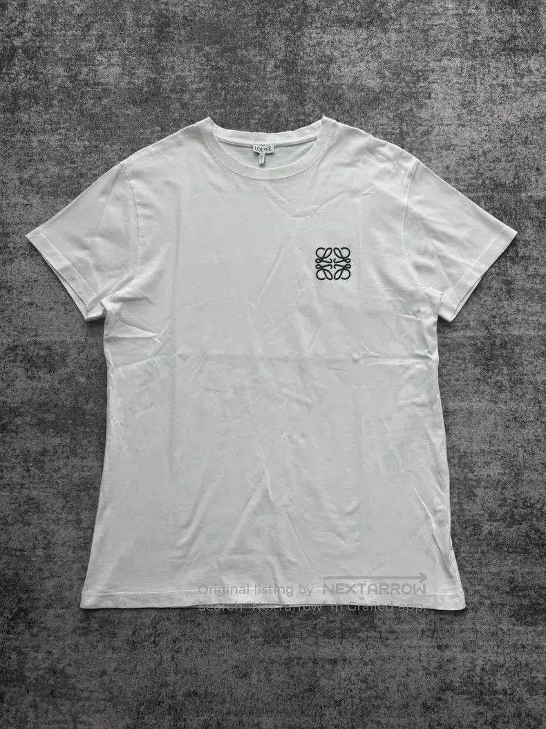 Loewe Loewe White embroidered logo short-sleeve Size XS / US 0-2 / IT 36-38 - 1 Thumbnail