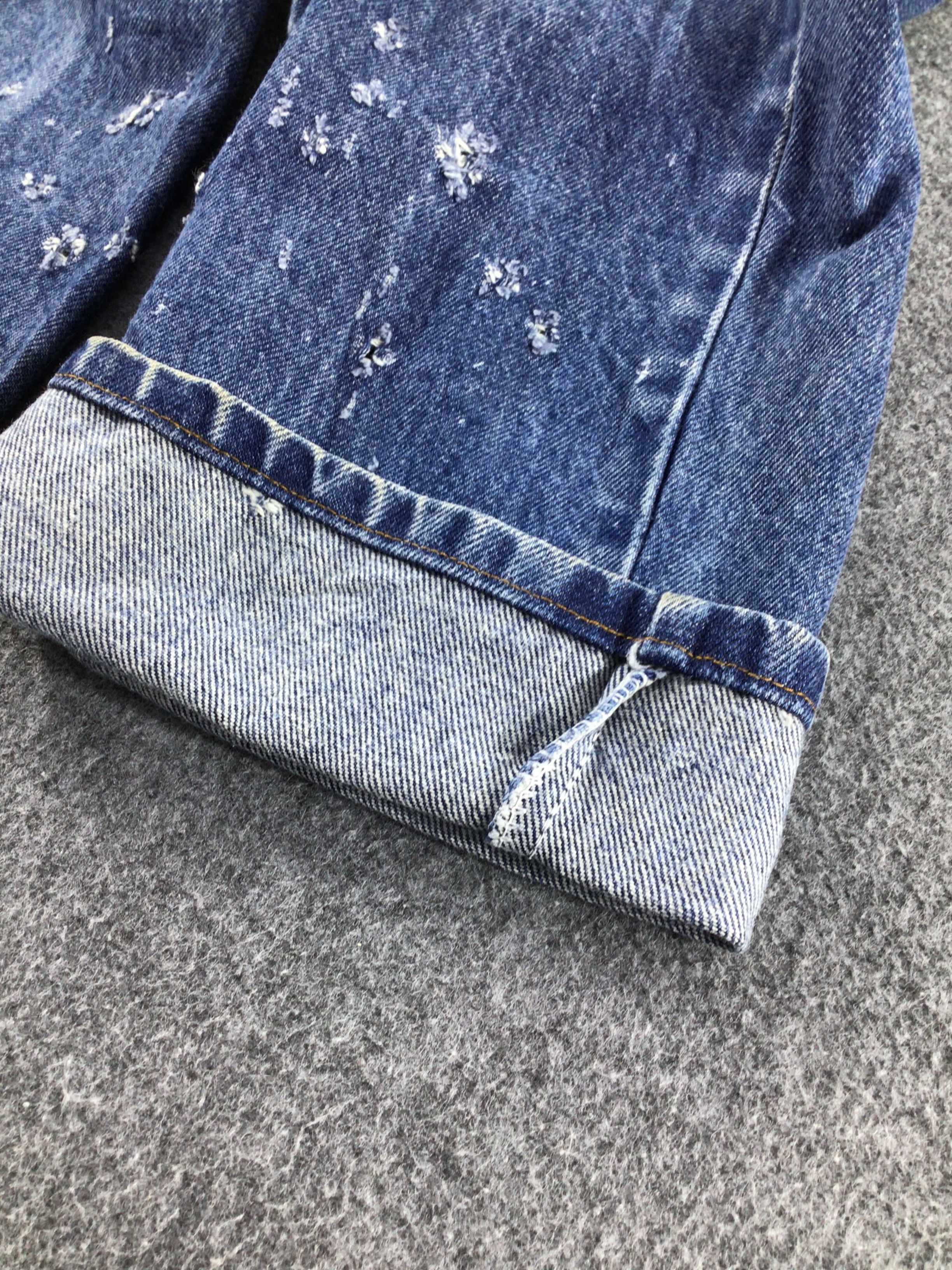 Levi's 80s Vintage Levis Jeans Faded Blue Denim -J411 Size US 36 / EU 52 - 6 Thumbnail
