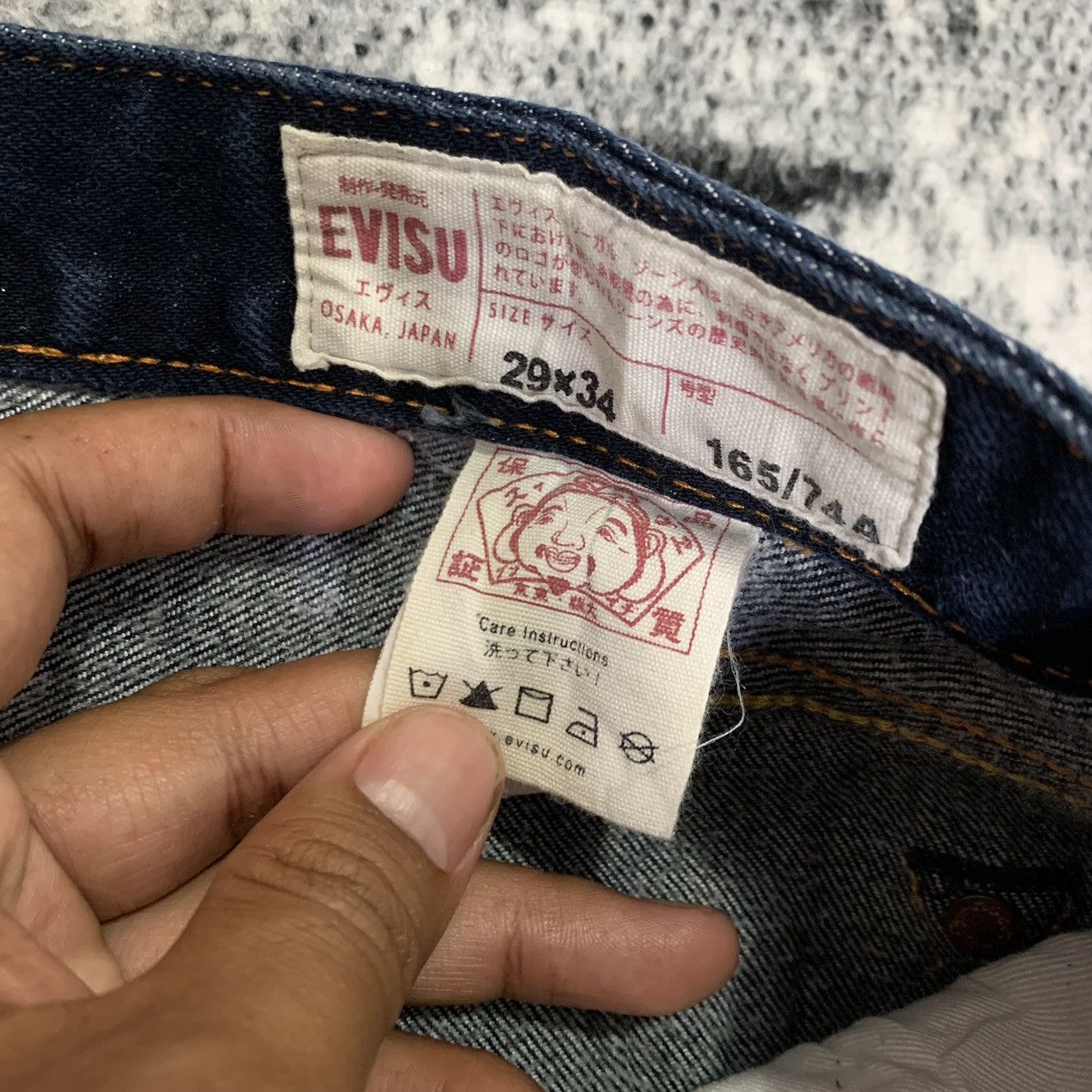 Evisu Evisu Daruma Daicock Selvedge Size US 29 - 9 Thumbnail