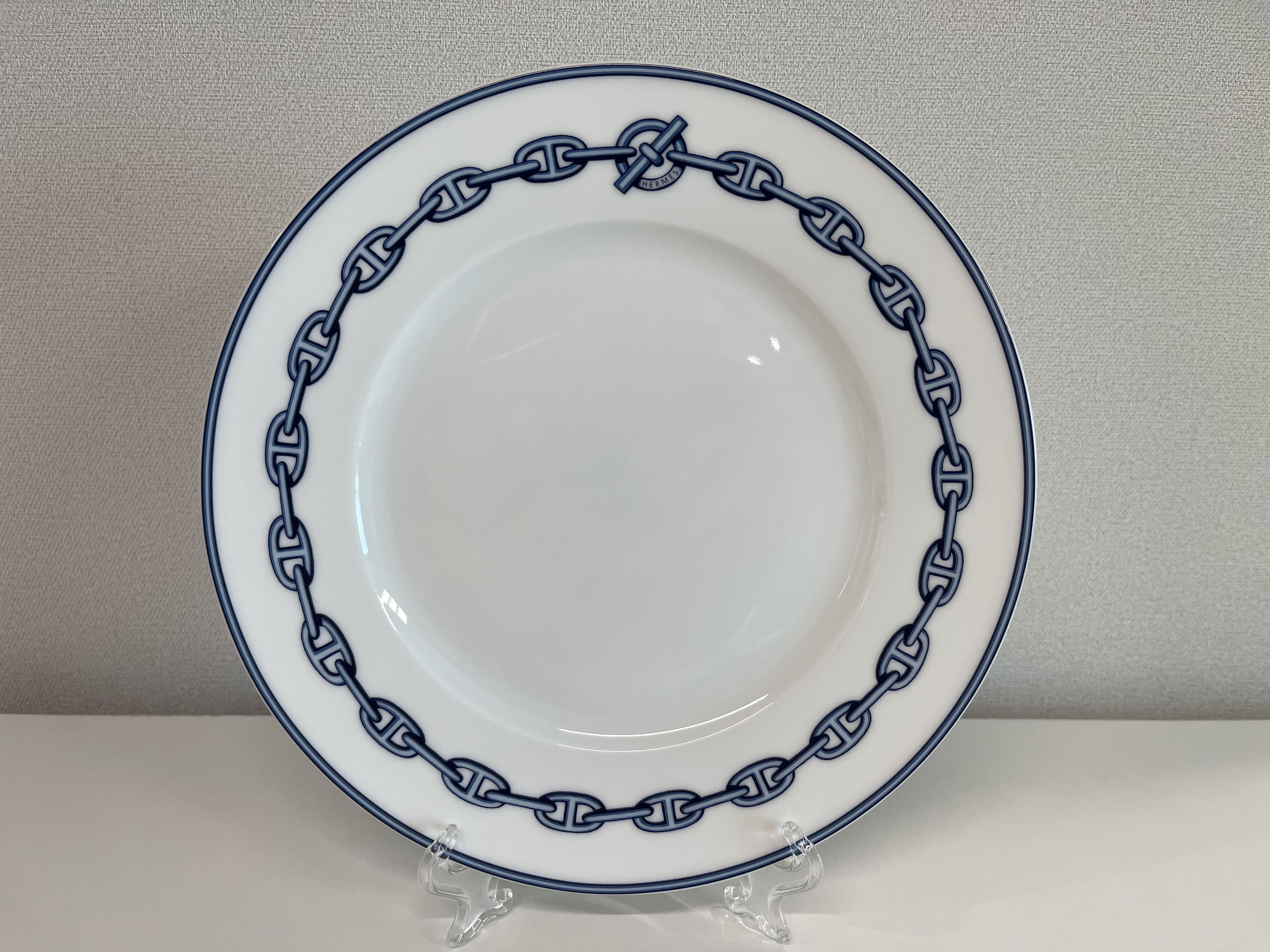 Hermes Hermes Chaine D'Ancre Blue Plate 1P Size ONE SIZE - 2 Thumbnail