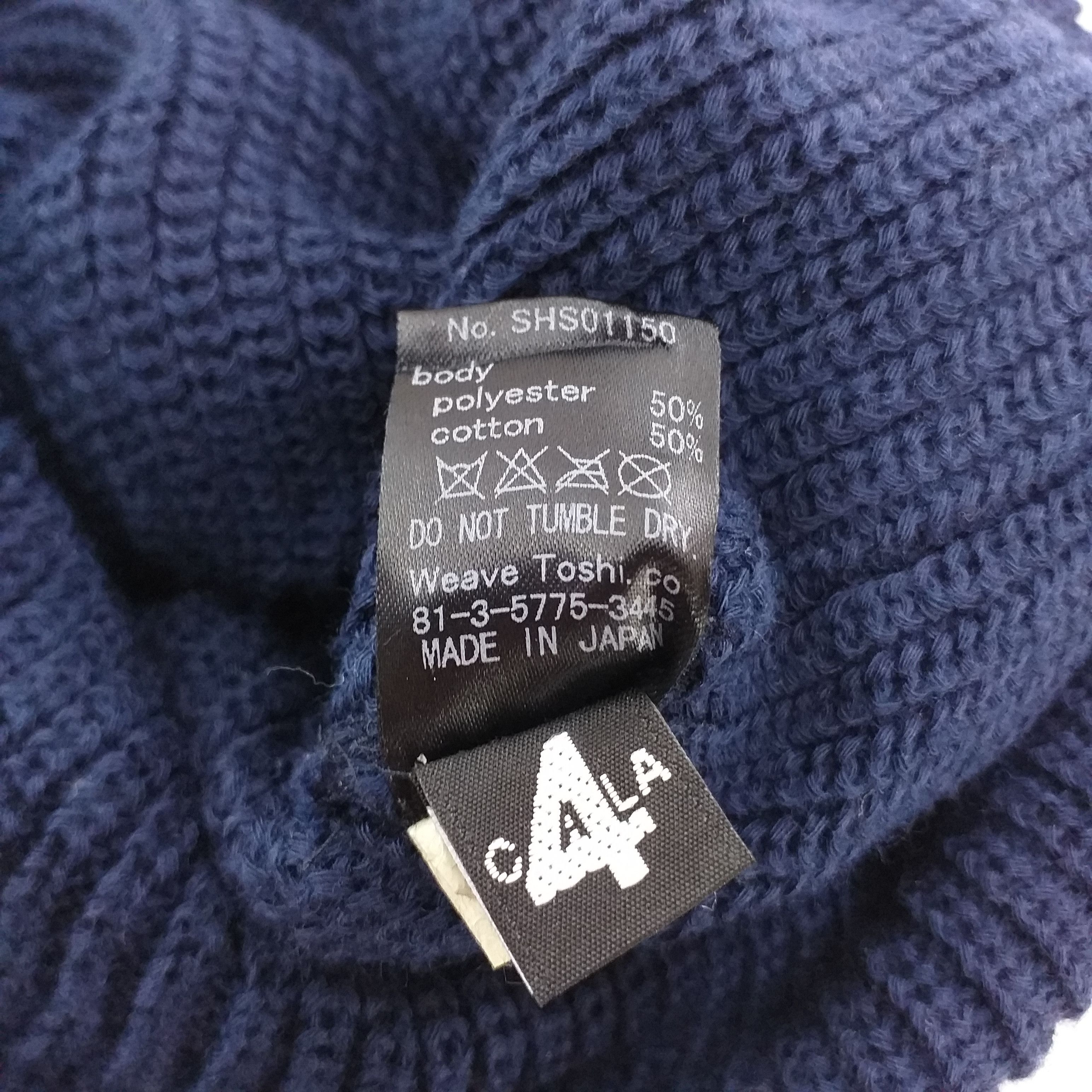 Japanese Brand Alternative Arrangements Ca4la Snow Cap Hat Beanie -BN079 Size ONE SIZE - 4 Thumbnail