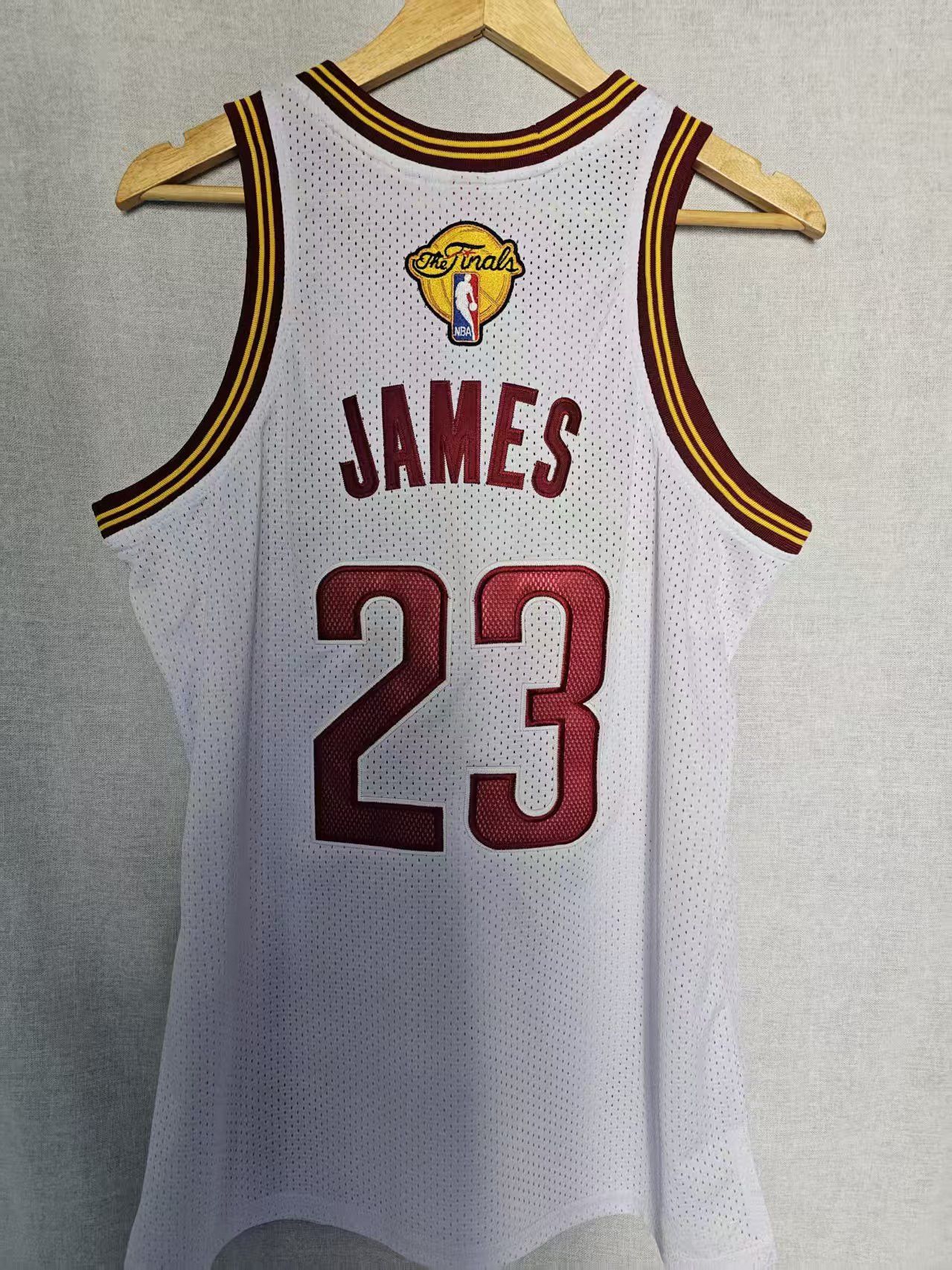 NBA Cleveland Cavaliers #23 LeBron James Jersey Double Stitched Size US M / EU 48-50 / 2 - 1 Thumbnail