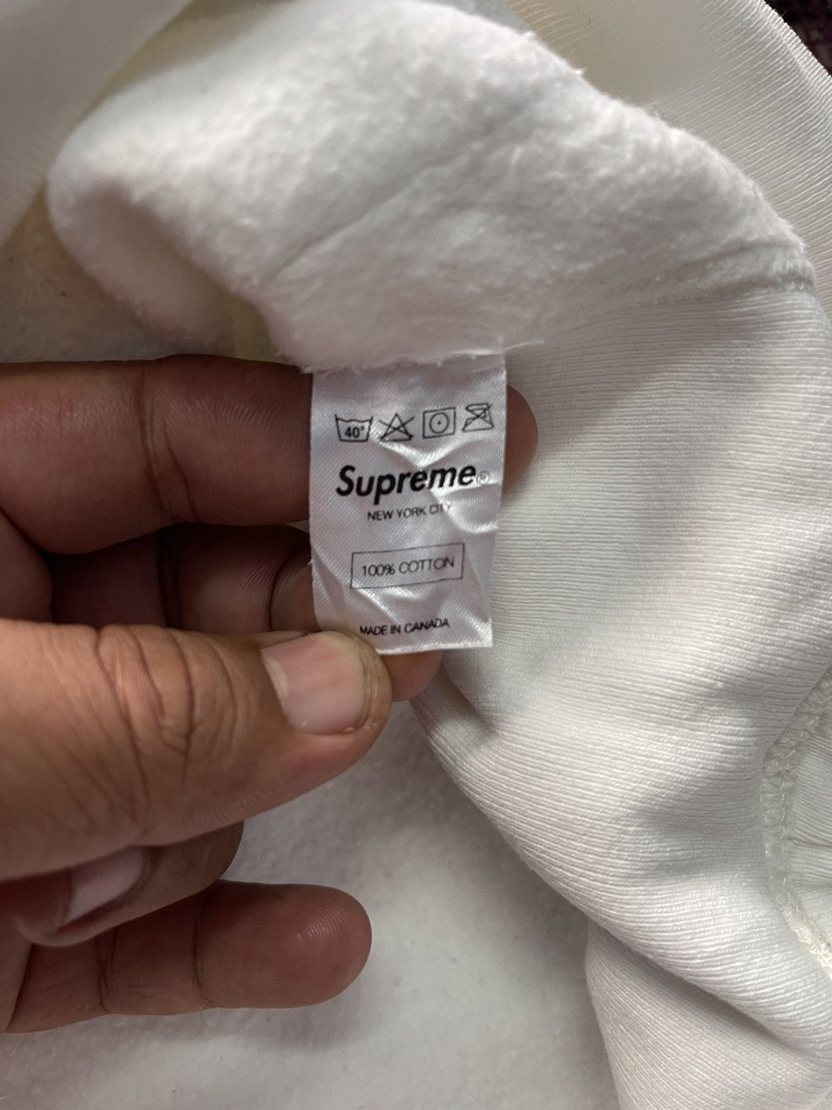 Supreme SUPREME BOX LOGO HOODED SWEATSHIRT RED MINI BOX LOGO PATCH Size US L / EU 52-54 / 3 - 8 Thumbnail