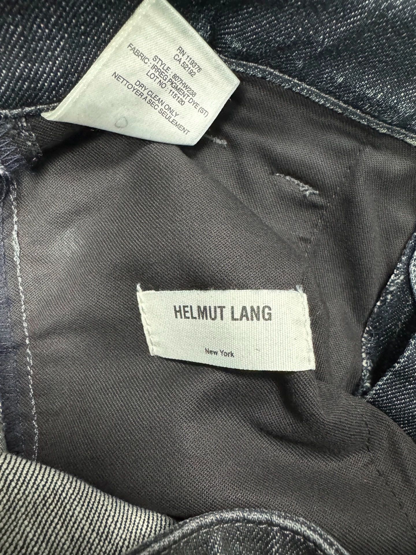 Helmut Lang Helmut Lang Sickle-Shaped Denim Jeans Size 25" / US 0 / IT 36 - 3 Thumbnail