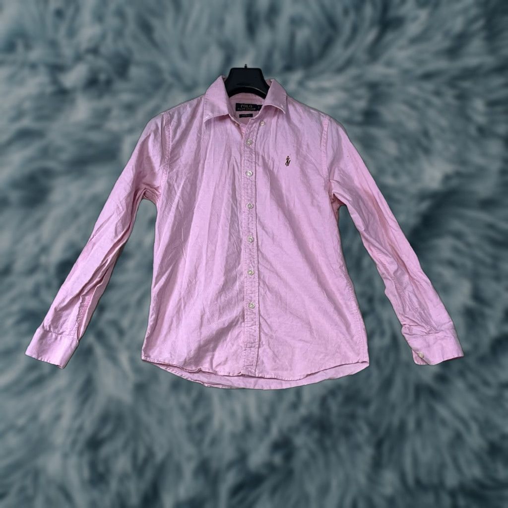 Ralph Lauren Ralph Lauren Button Down Shirt Mens Small Pink 100% Cotton Custom Fit Shirt Button-Down Collar Mens Small Pink 100% Cotton Size US S / EU 44-46 / 1 - 1 Thumbnail