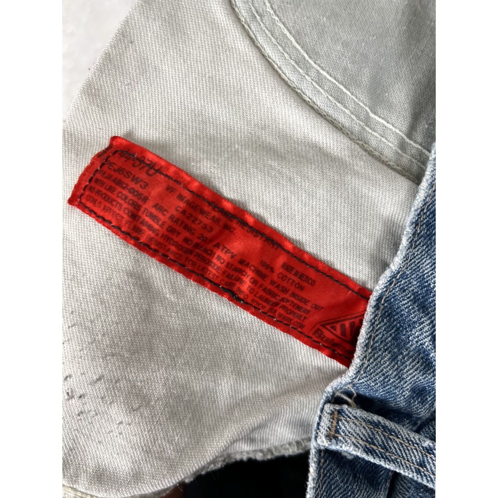 Denime Bulwark FR Jeans Mens 40x34 Blue Relaxed Straight Flame-Resistant Work Denim Shirt? Size US 40 / EU 56 - 6 Thumbnail