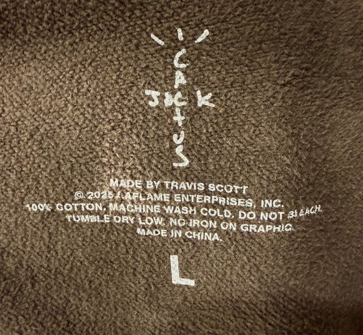 Coachella travis scott x coachella zip-up Size US L / EU 52-54 / 3 - 3 Thumbnail