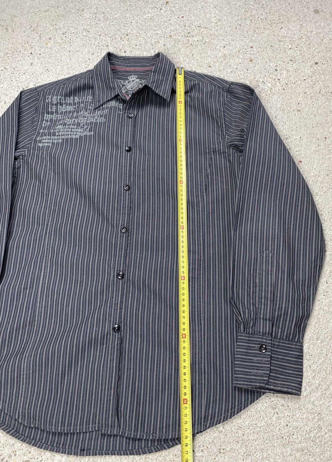 Affliction Vintage affliction striped shirt avant agrde archive vintage Size US M / EU 48-50 / 2 - 13 Thumbnail