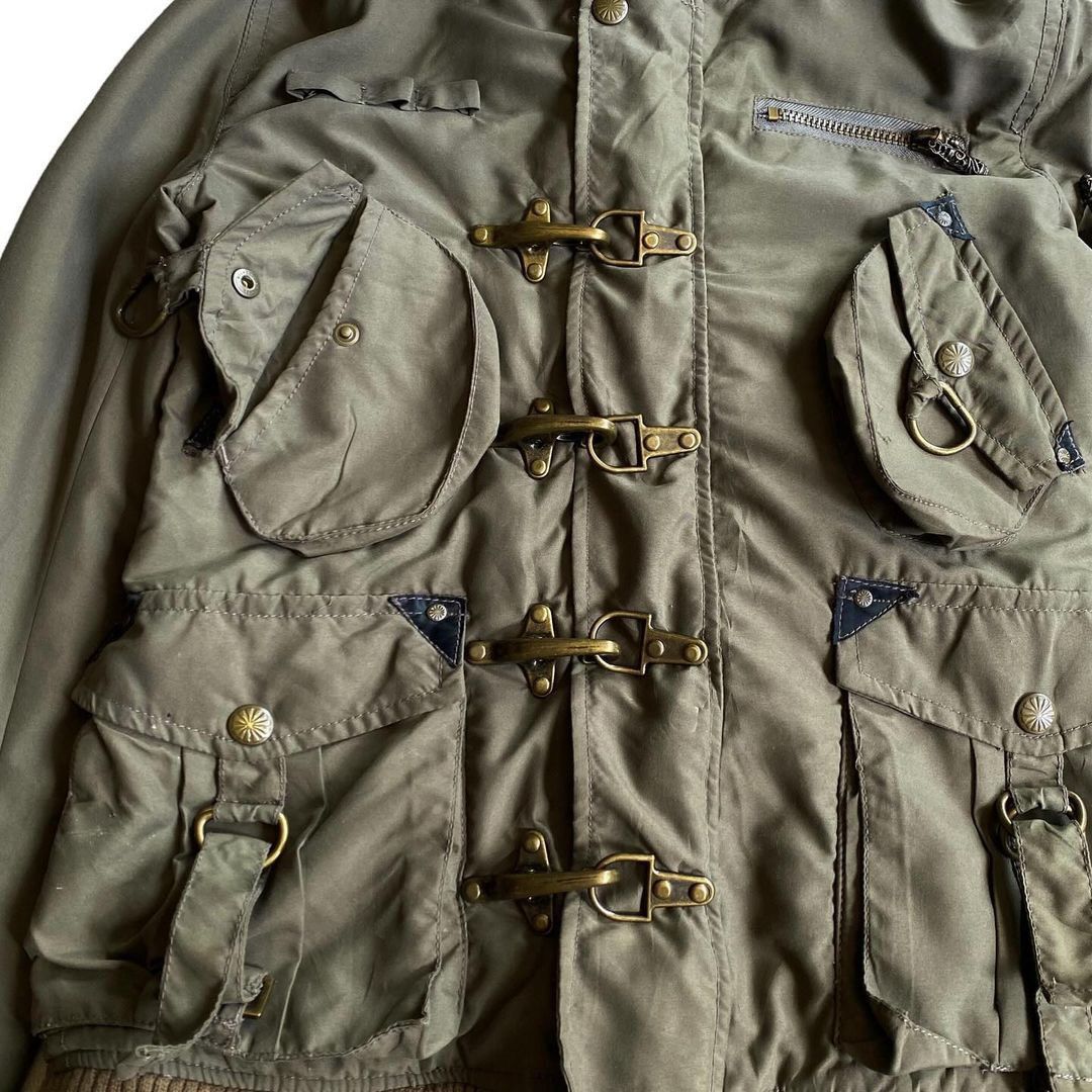Japanese Brand Fakedelic inner sherpa multipocket hooded heavy jacket Size S / US 4 / IT 40 - 10 Thumbnail