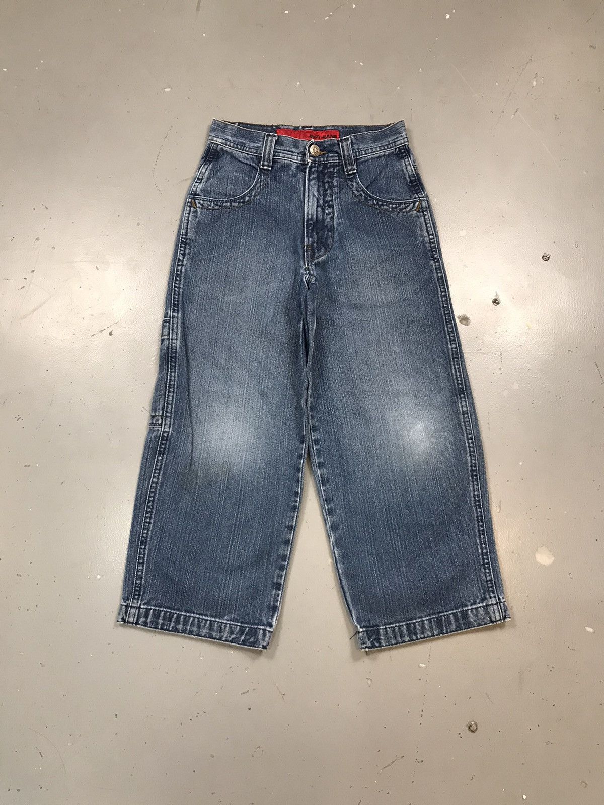 JNCO Vintage Jnco skull on fire 🔥 straight fit denim Size US 26 / EU 42 - 2 Thumbnail