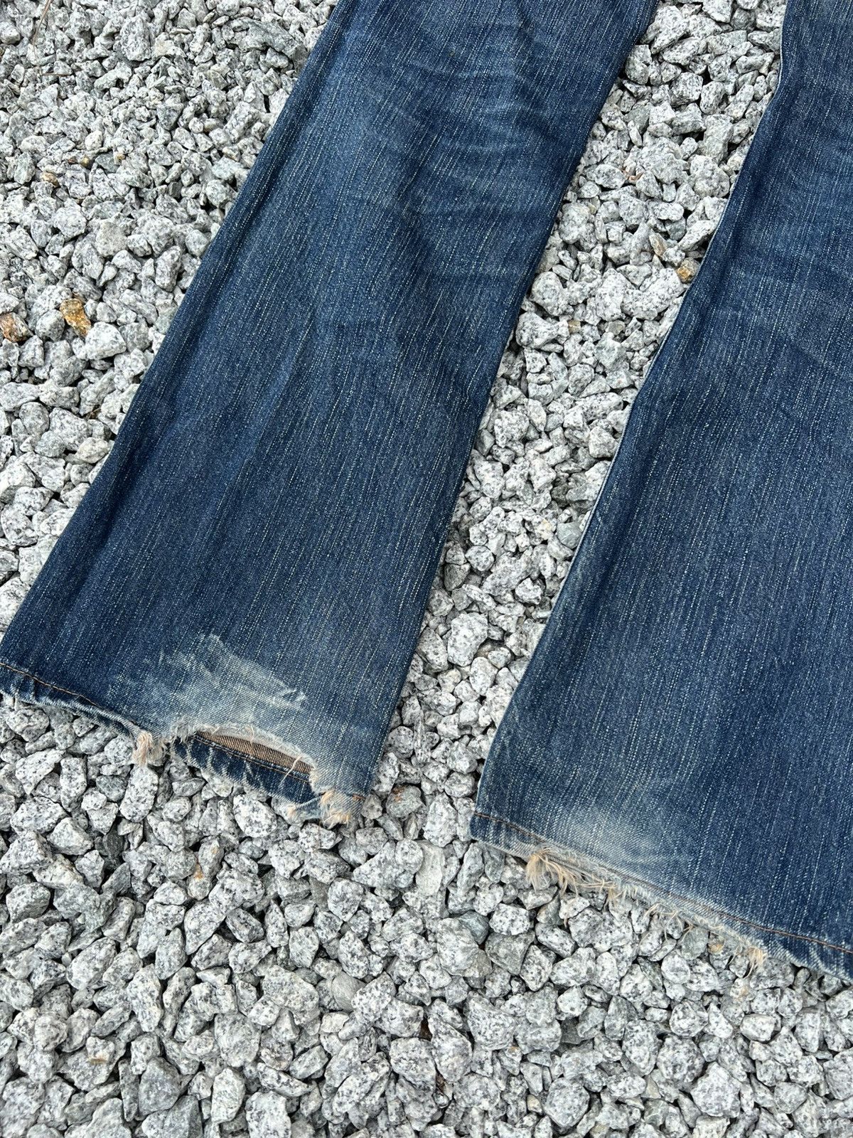 Japanese Brand Vintage Edwin 503 Rebel Bootcut Mud Wash Jean Size US 28 / EU 44 - 14 Thumbnail