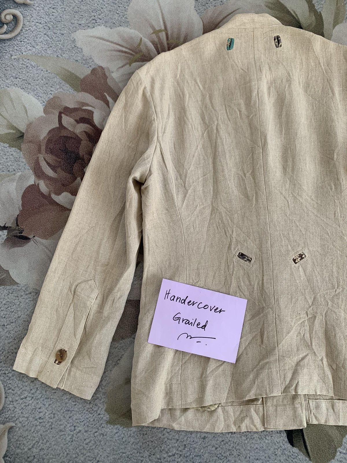 Issey Miyake Vtg Issey Miyake Buttons Jacket Made in Japan Size L / US 10 / IT 46 - 7 Thumbnail