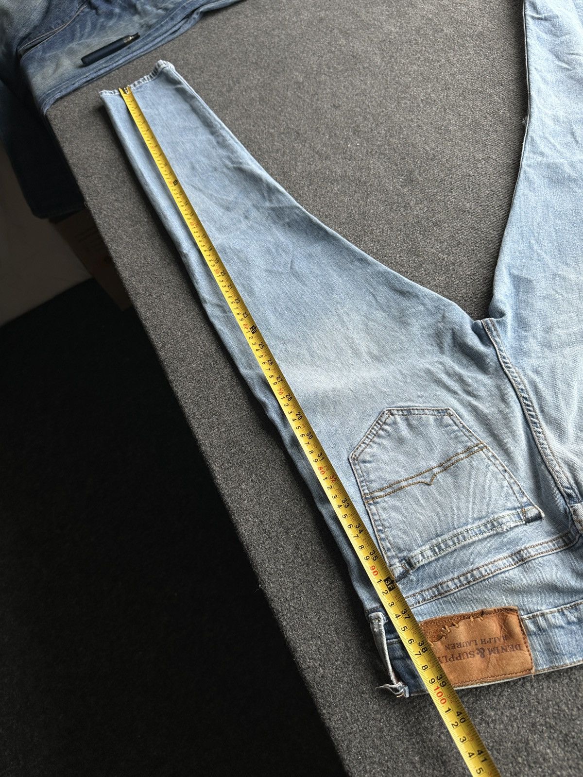 Denim & Supply Ralph Lauren 🚨 RARE DENIM SUPPLY RALPH LAUREN MEN DENIM JEANS FLAG LOGO Size US 30 / EU 46 - 14 Thumbnail