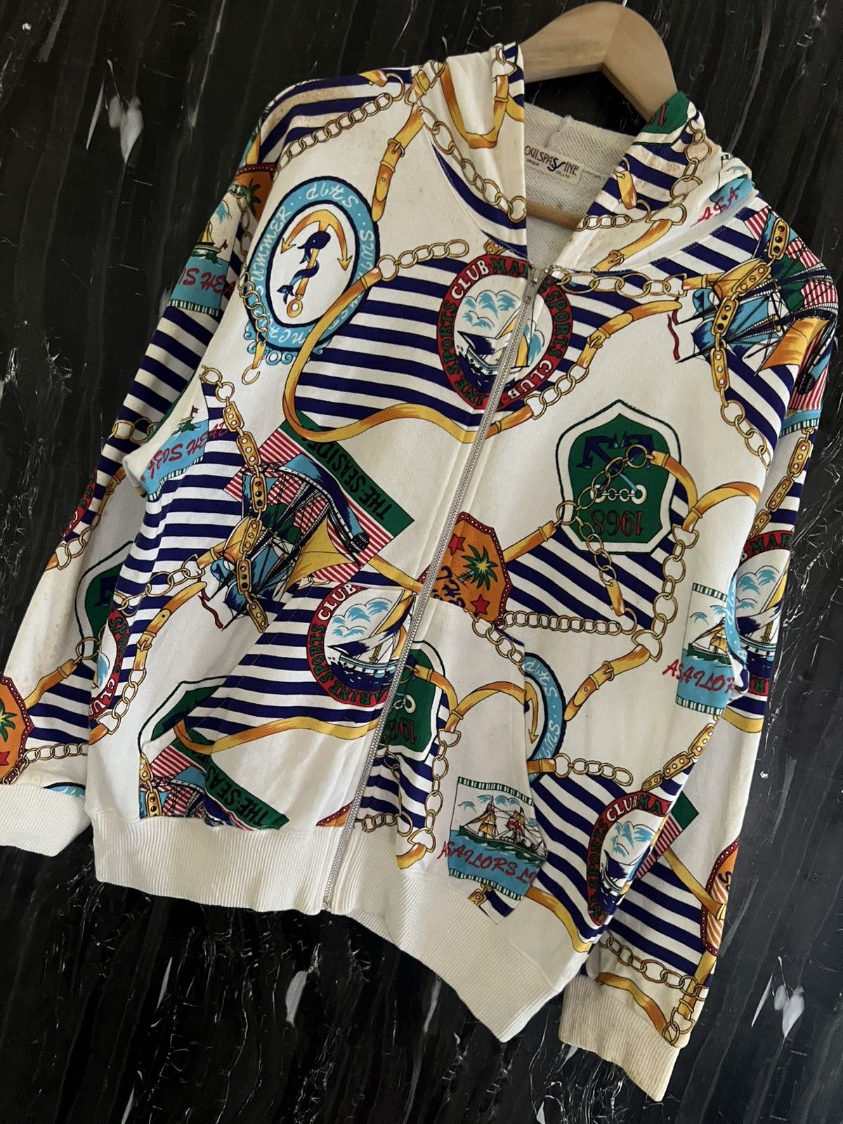 Japanese Brand 🔥 Louis Passine Sweater – Rare Japanese Designer Piece Size US L / EU 52-54 / 3 - 7 Thumbnail