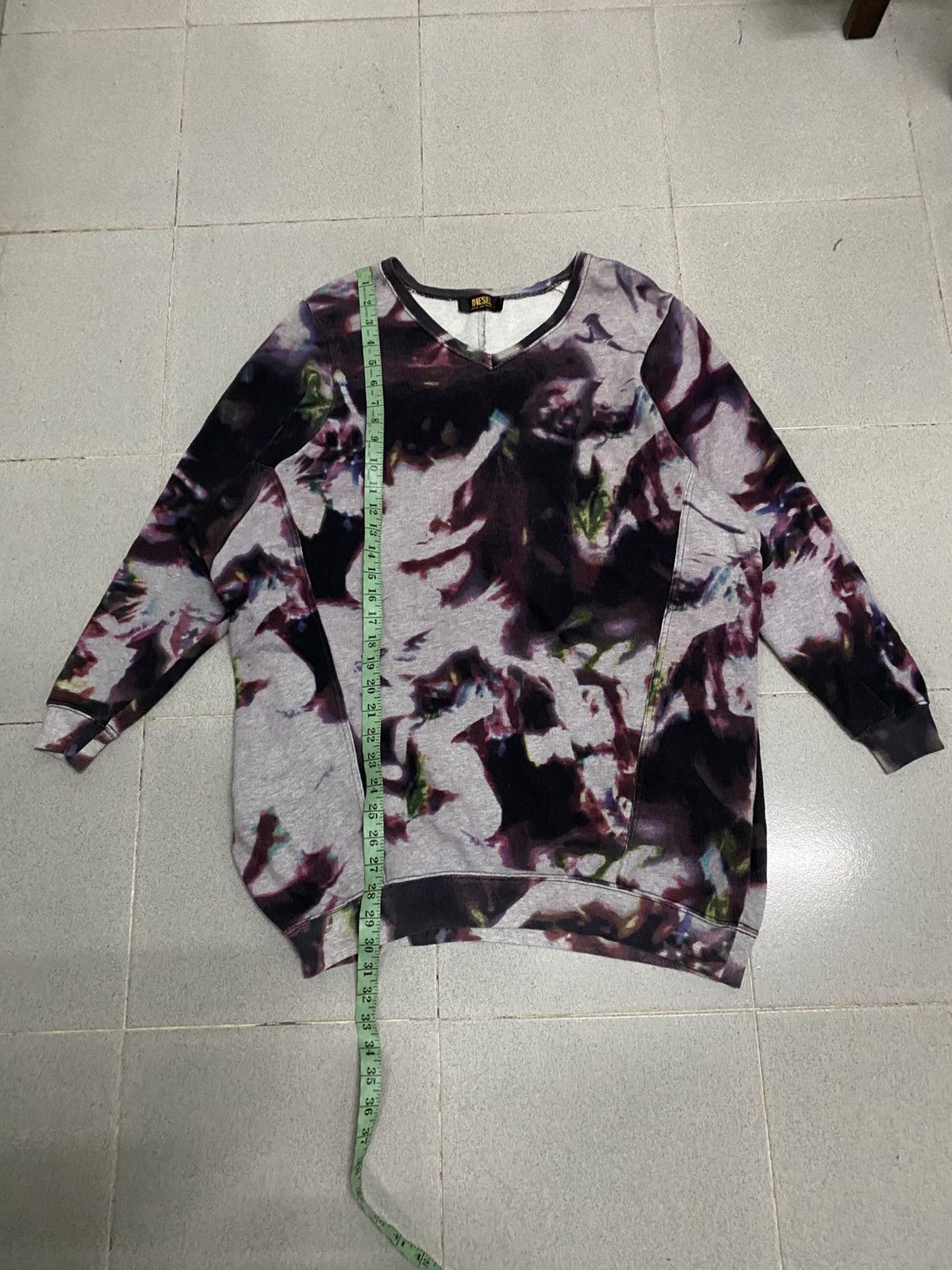Diesel Vintage Diesel Tie Dye Sweatshirt Dress Size S / US 4 / IT 40 - 11 Thumbnail