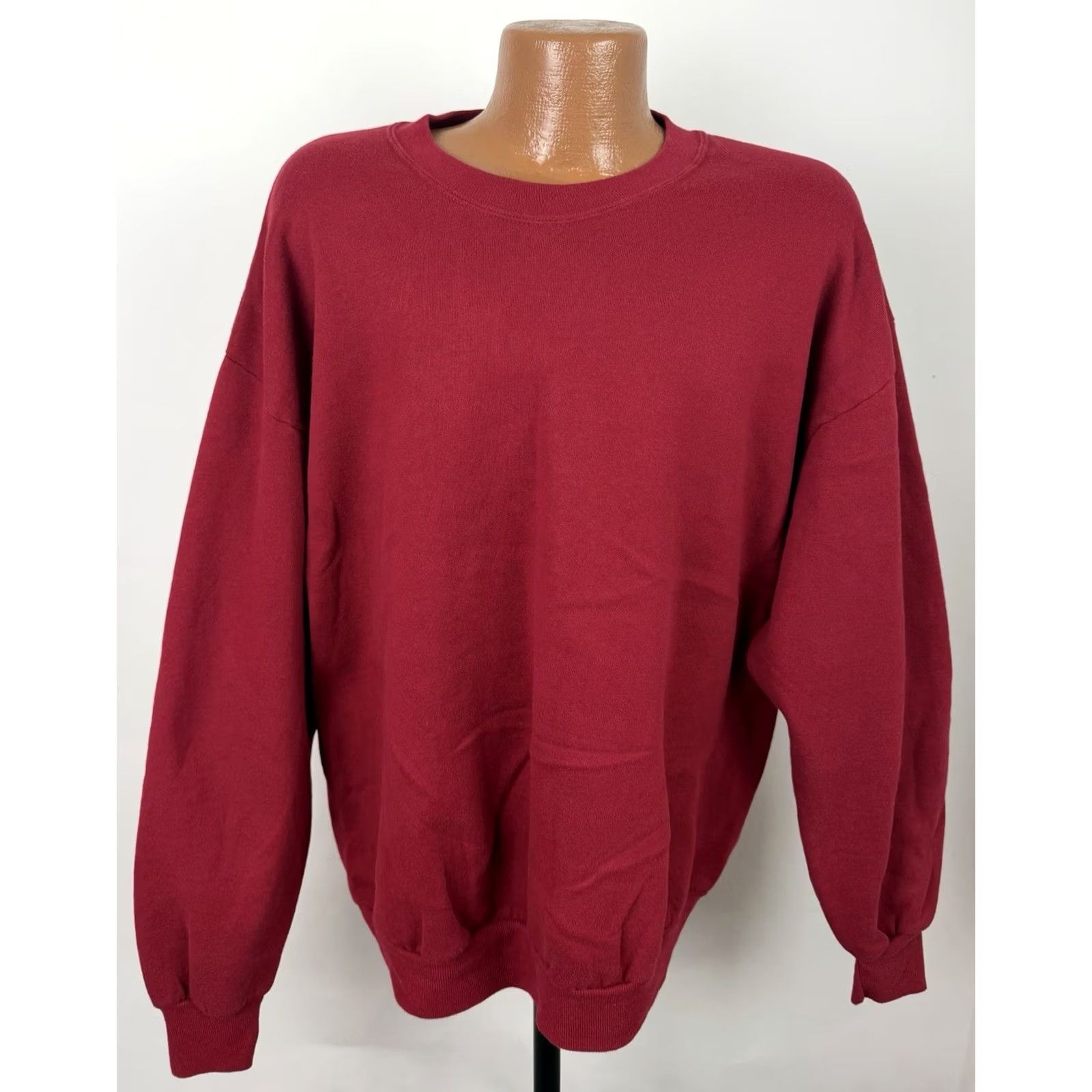Jerzees VINTAGE Jerzees Sweatshirt Mens 2XL Red Crewneck 90s Y2K Shortened to Maximize Search Visibility Size US XXL / EU 58 / 5 - 2 Thumbnail