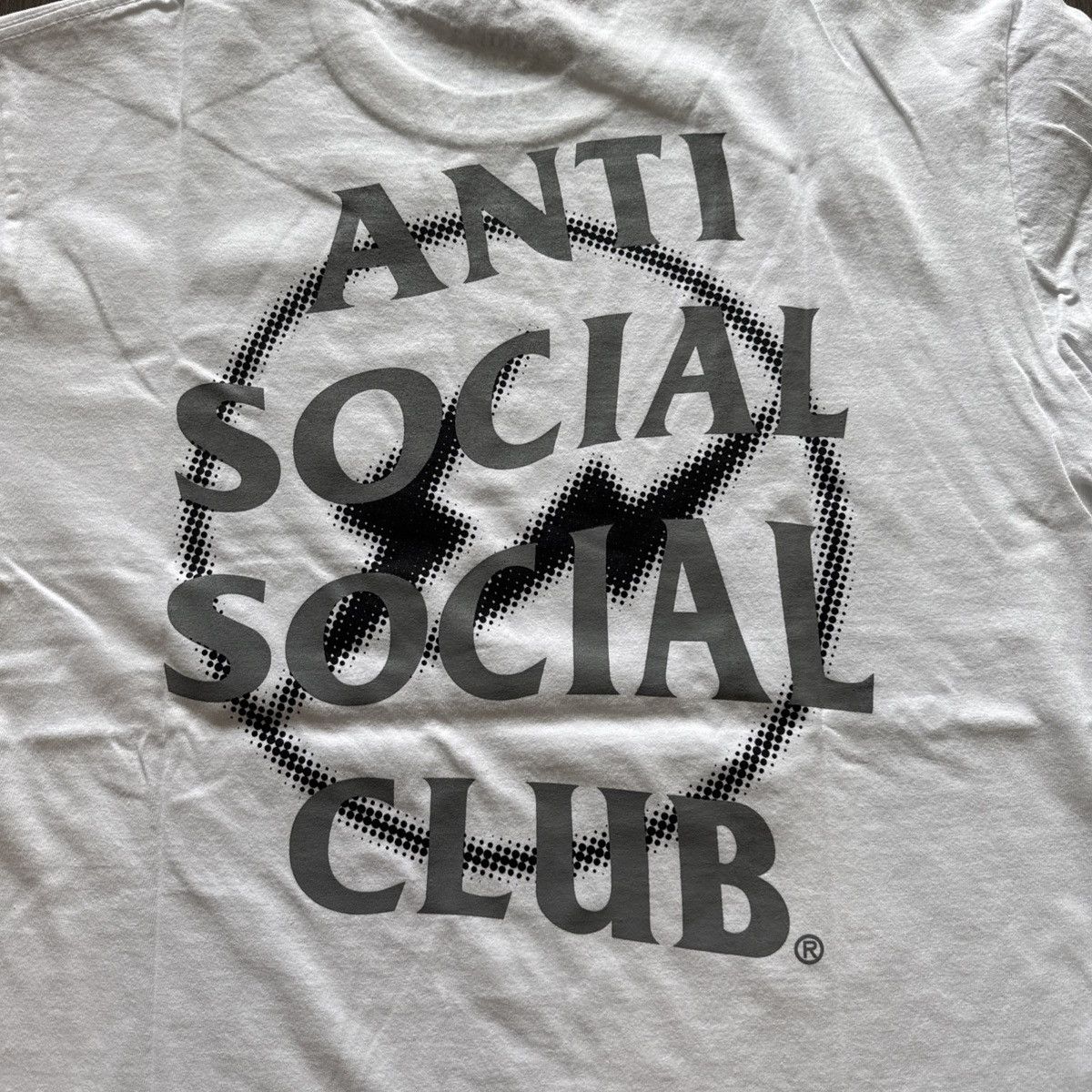 Anti Social Social Club × Fragment Design Anti Social Social Club x Fragment Tee White Black Size L Size US L / EU 52-54 / 3 - 5 Thumbnail
