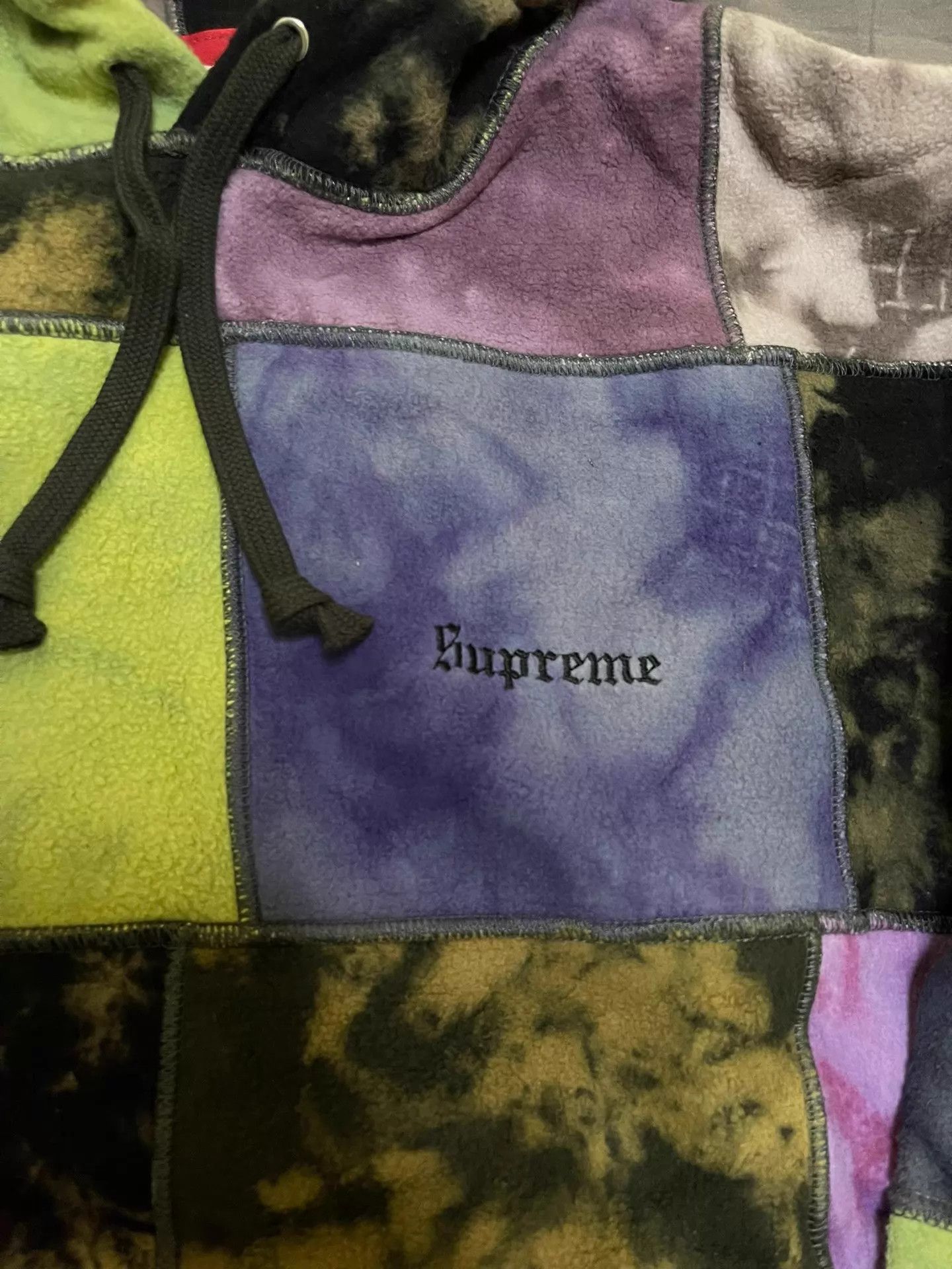 Supreme Supreme patchwork hoodie L new original packaging Size US L / EU 52-54 / 3 - 4 Thumbnail