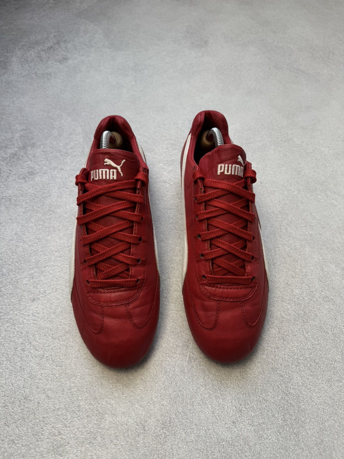 Puma Vintage Puma Speedcat Red Leather Sneakers Hype y2k US10 Size US 10 / EU 43 - 3 Thumbnail