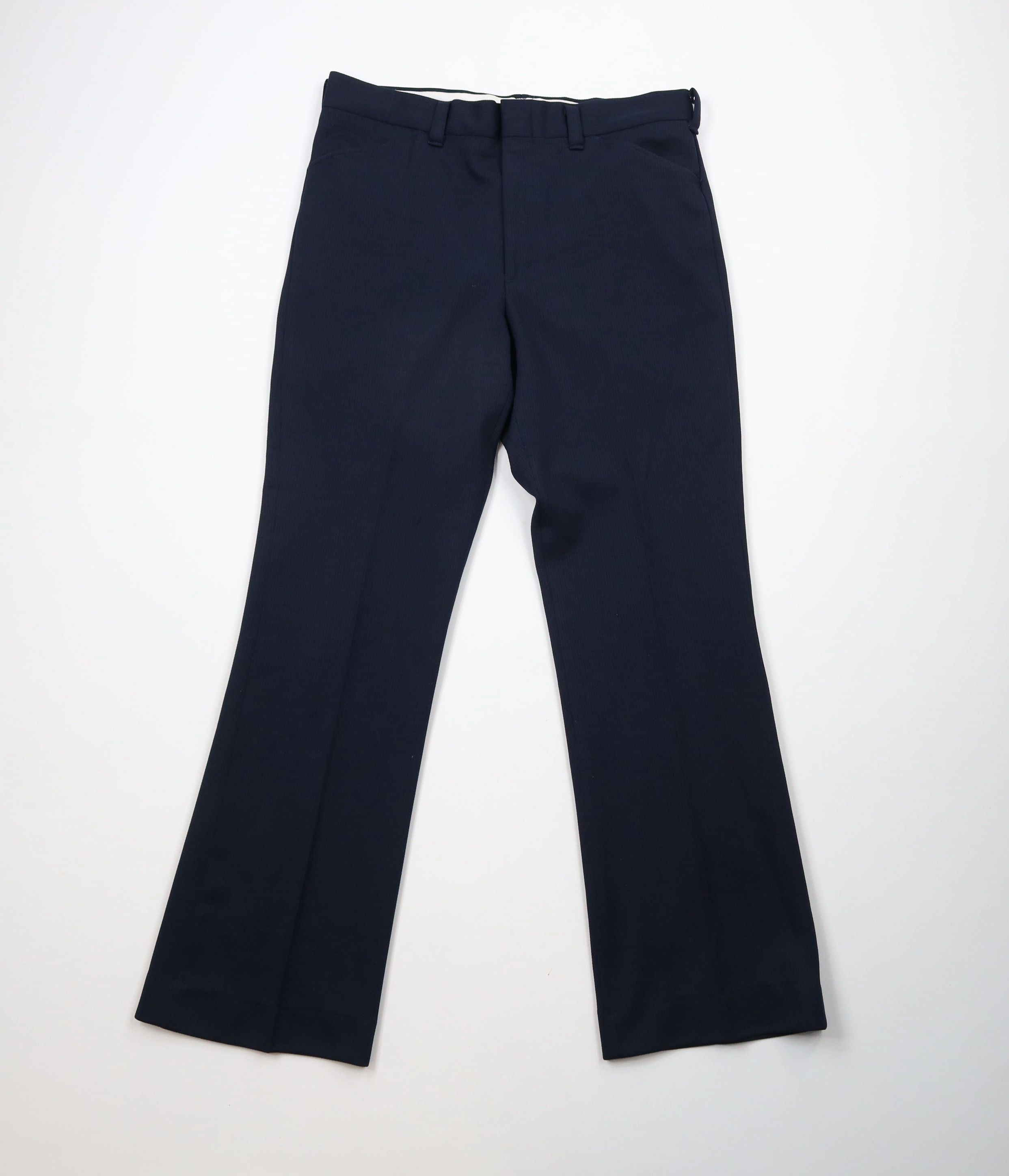 Vintage Vintage 60s 70s Streetwear Knit Bell Bottoms Pants USA Size US 34 / EU 50 - 1 Thumbnail