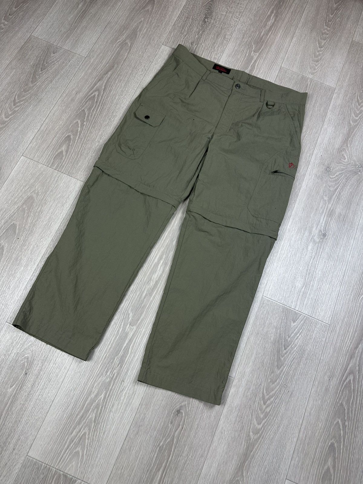 Fjallraven Vintage Fjallraven 3 in 1 Transformer Outdoor Olive Pants Size US 34 / EU 50 - 2 Thumbnail