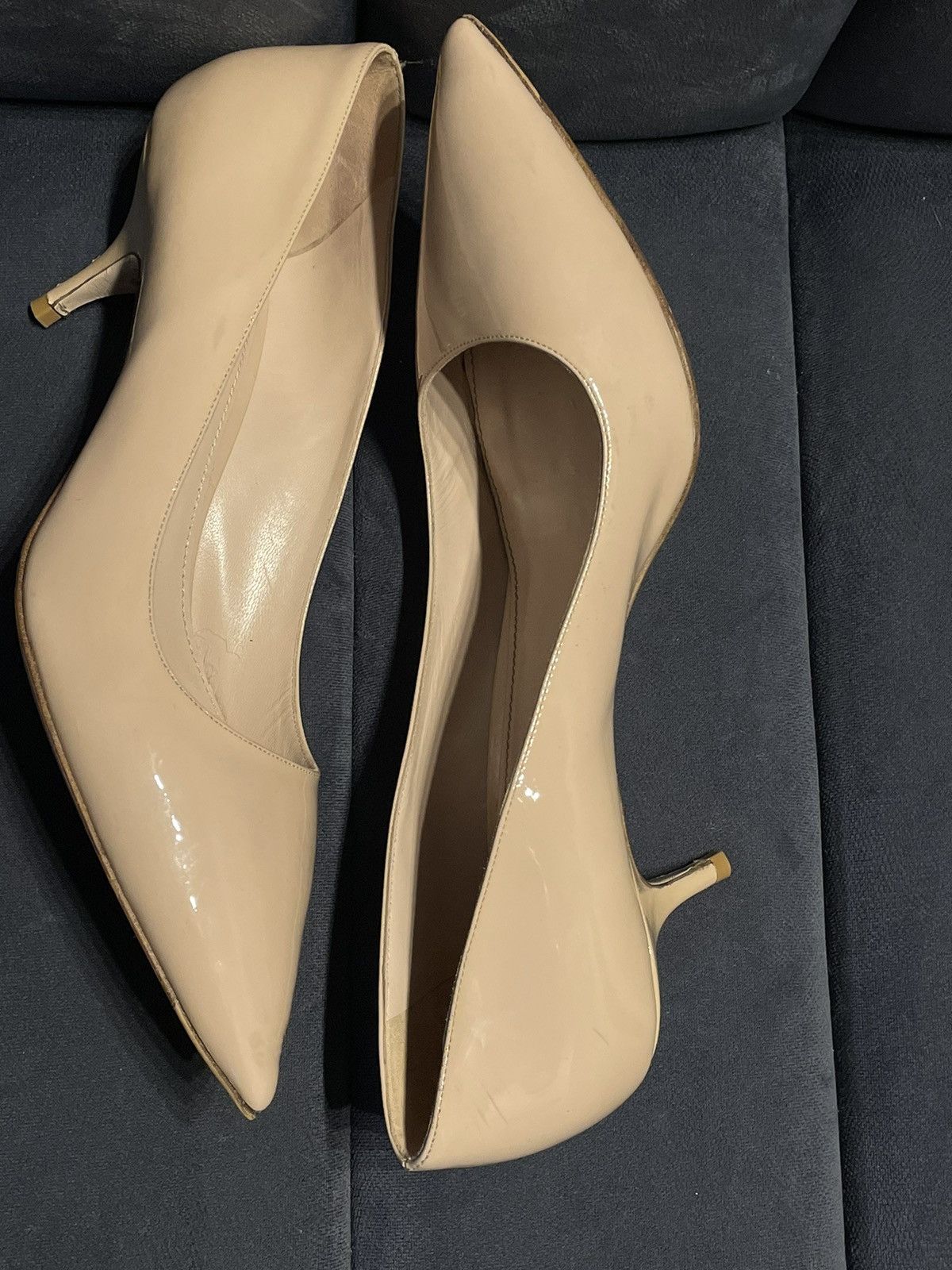 Miu Miu Miu Miu nude heels Size US 9.5 / IT 39.5 - 17 Thumbnail