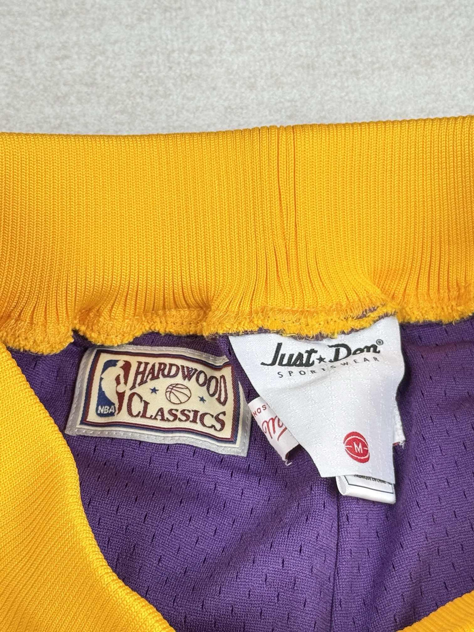 Just Don × Mitchell & Ness lakers shorts Size US 32 / EU 48 - 10 Thumbnail