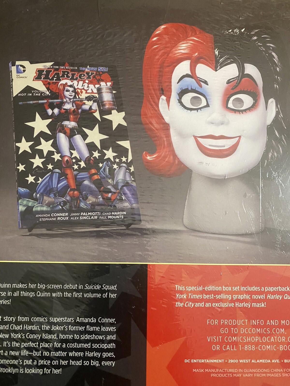 Other DC Comics Harley Quinn Mask Book Set Vol.1 Hot in the City Size ONE SIZE - 9 Thumbnail