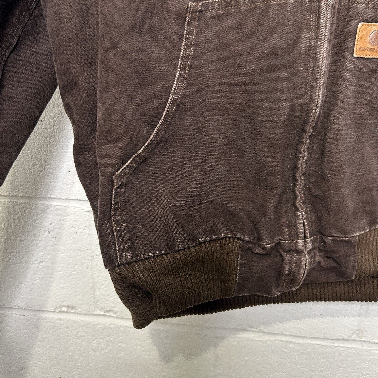 Carhartt Vintage Carhartt Hooded Active Jacket “Dark Brown” J130 DKB Size US L / EU 52-54 / 3 - 4 Thumbnail