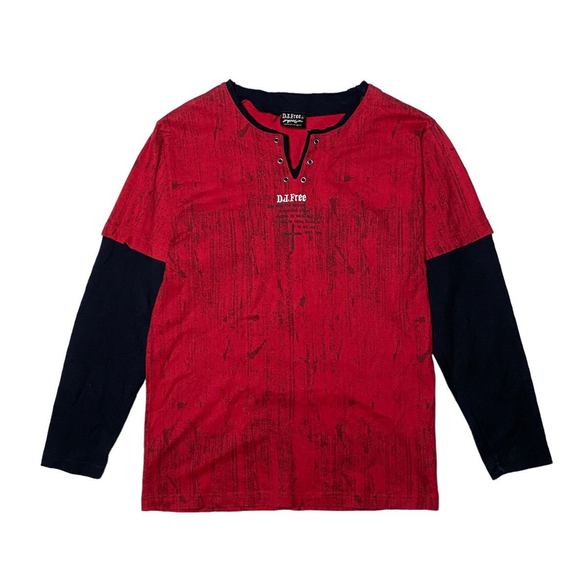 Hysteric Glamour 2000's D.J.Free Tribal Poem Longsleeve Size US S / EU 44-46 / 1 - 1 Thumbnail