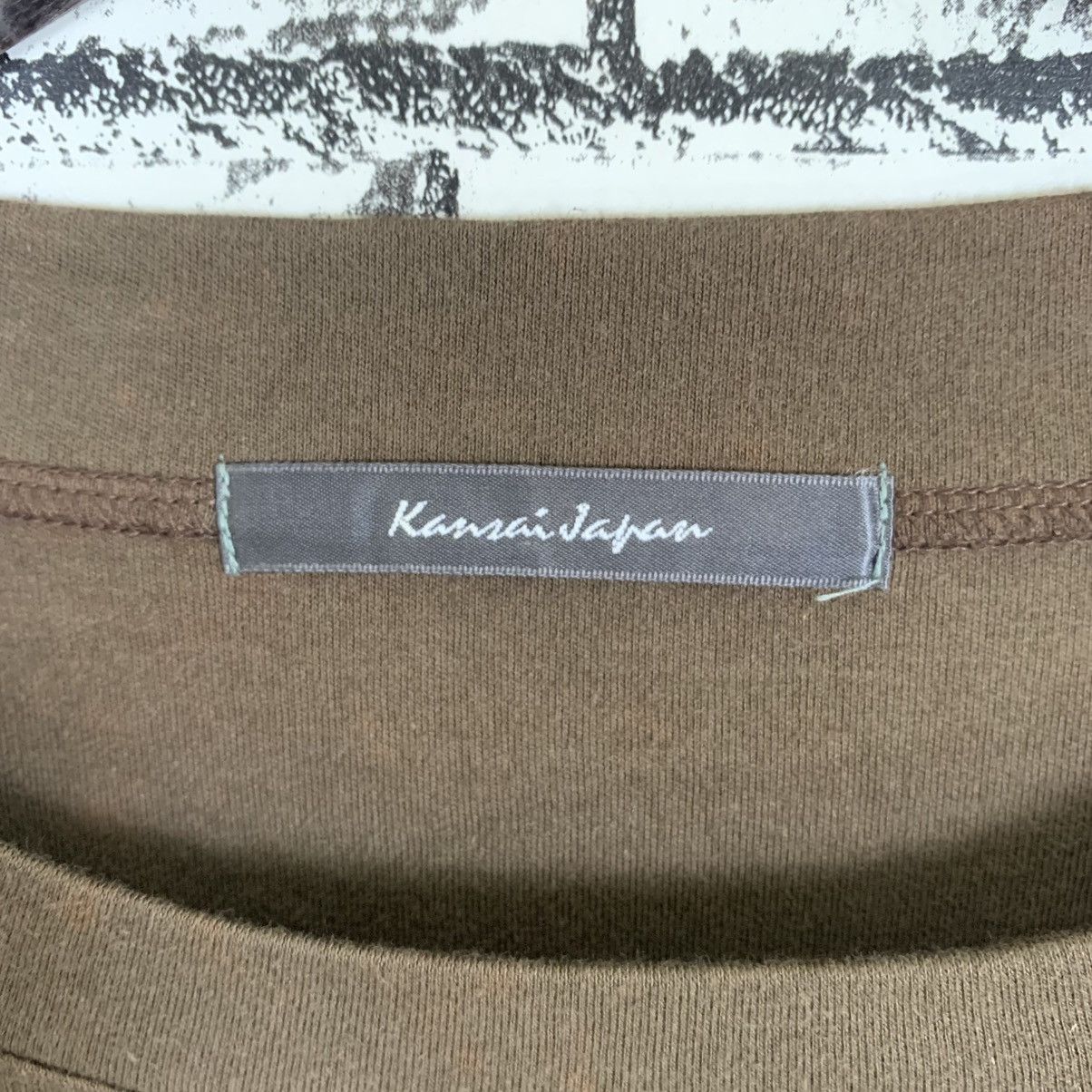 Designer × Vintage Vintage Kansai Yamamoto Fashion Designer Sweatshirt Crewneck Size M / US 6-8 / IT 42-44 - 9 Thumbnail