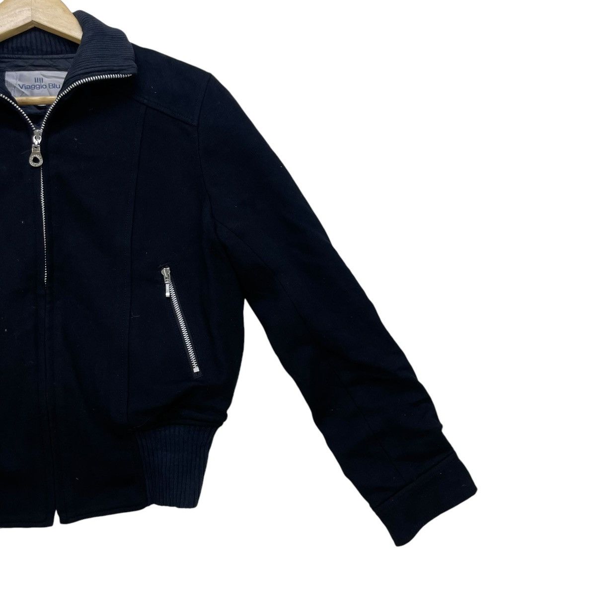 Issey Miyake × Japanese Brand Japanese Brand Viaggio Blu Bomber Zipper Jacket Size US M / EU 48-50 / 2 - 4 Thumbnail