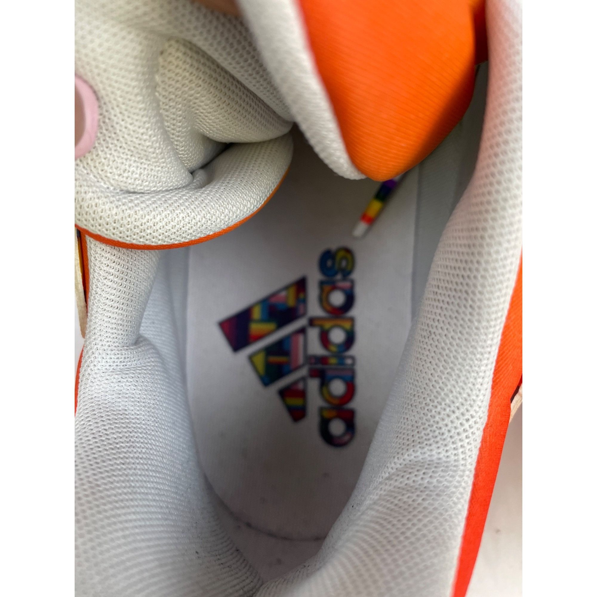 Adidas Adidas Men's Harden Vol#4 Men's White Multicolor Sneakers/Sh Size US 12 / EU 45 - 4 Thumbnail