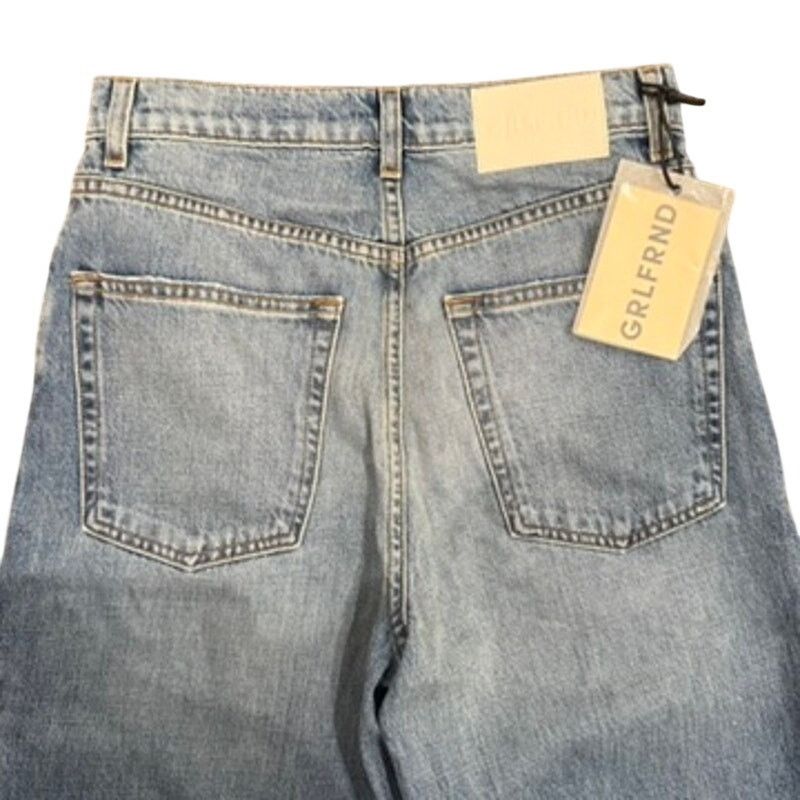 GRLFRND GRLFRND Brooklyn High Rise Straight Jeans in Chelsea Market Size 27" / US 4 / IT 40 - 9 Thumbnail