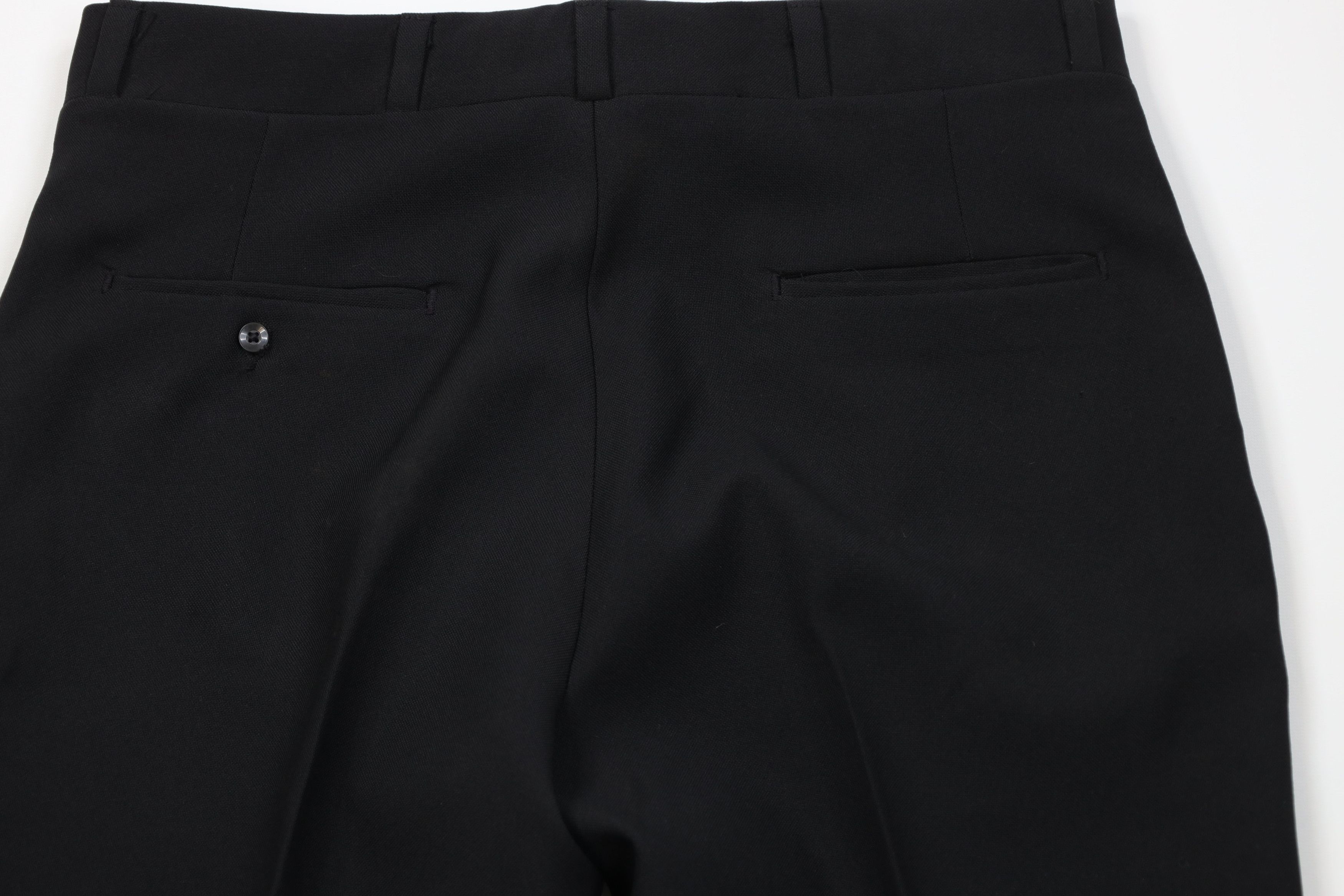 Vintage Vintage 70s Streetwear Flared Wide Leg Chino Pants Black USA Size US 36 / EU 52 - 11 Thumbnail