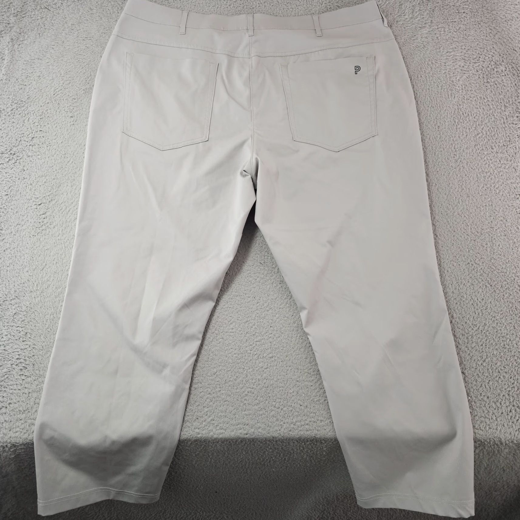 Vintage Public Rec Pants Mens 42x26 Gray Stretch Performance Golf Casual Lightweight Chino Straight Pants Mens Gray 42x26 Casual Travel Golf Pants Size US 42 / EU 58 - 4 Thumbnail