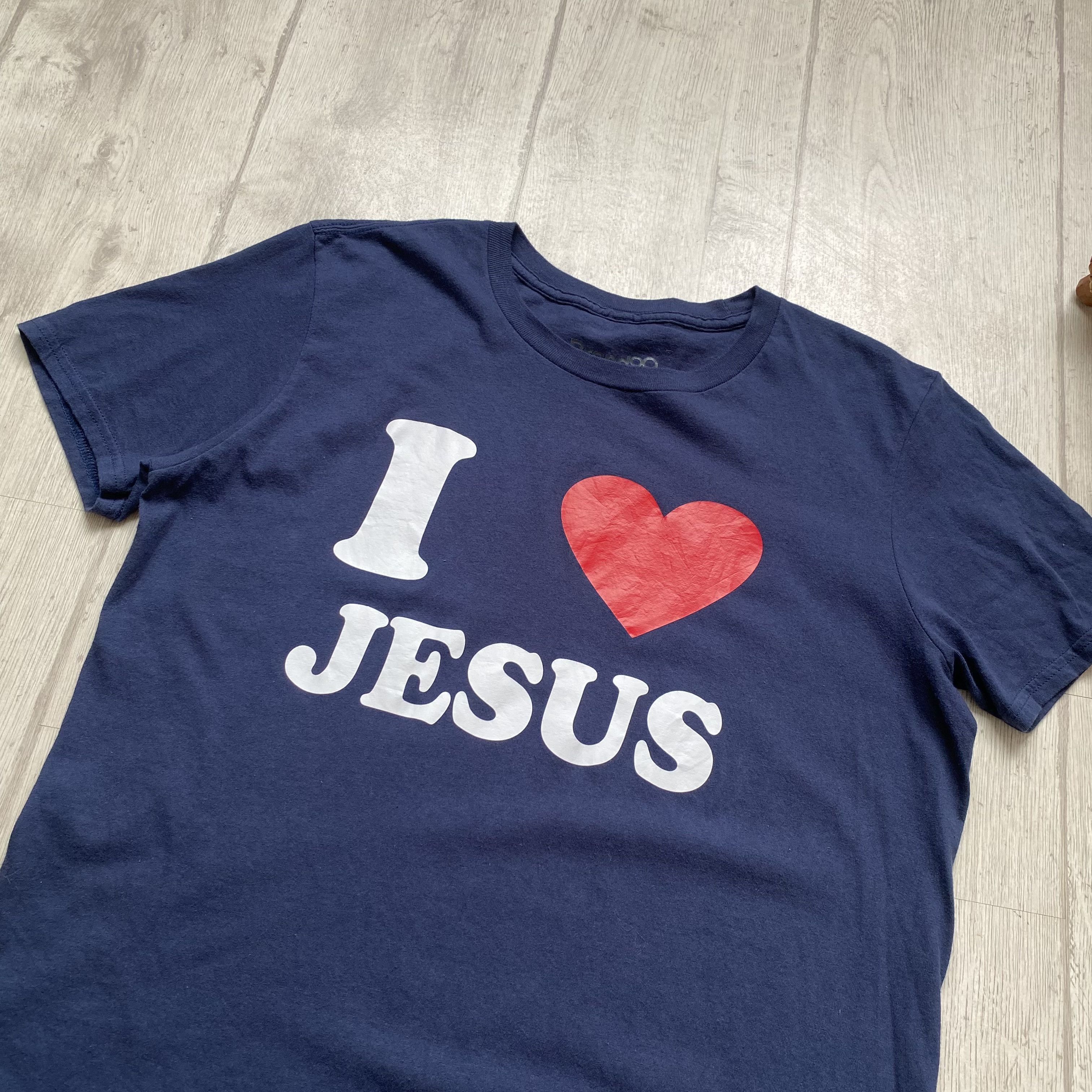 Rap Tees ❤️ I Love Jesus Logo Tee y2k opium Avant-Garde Size US M / EU 48-50 / 2 - 5 Thumbnail
