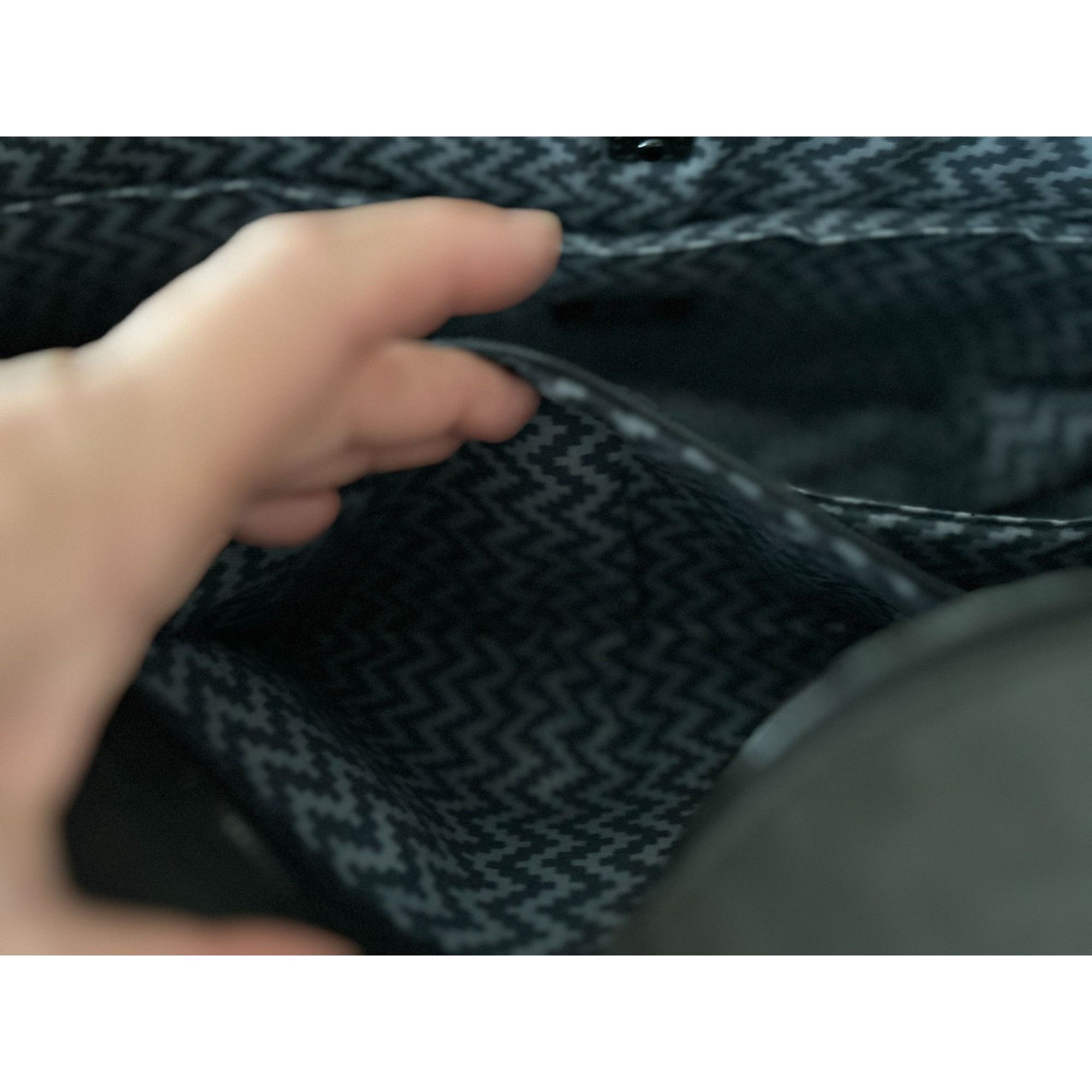 Vintage L&S Lo & Sons Messenger Bag Polished Canvas Charcoal Gray Li Size ONE SIZE - 10 Thumbnail