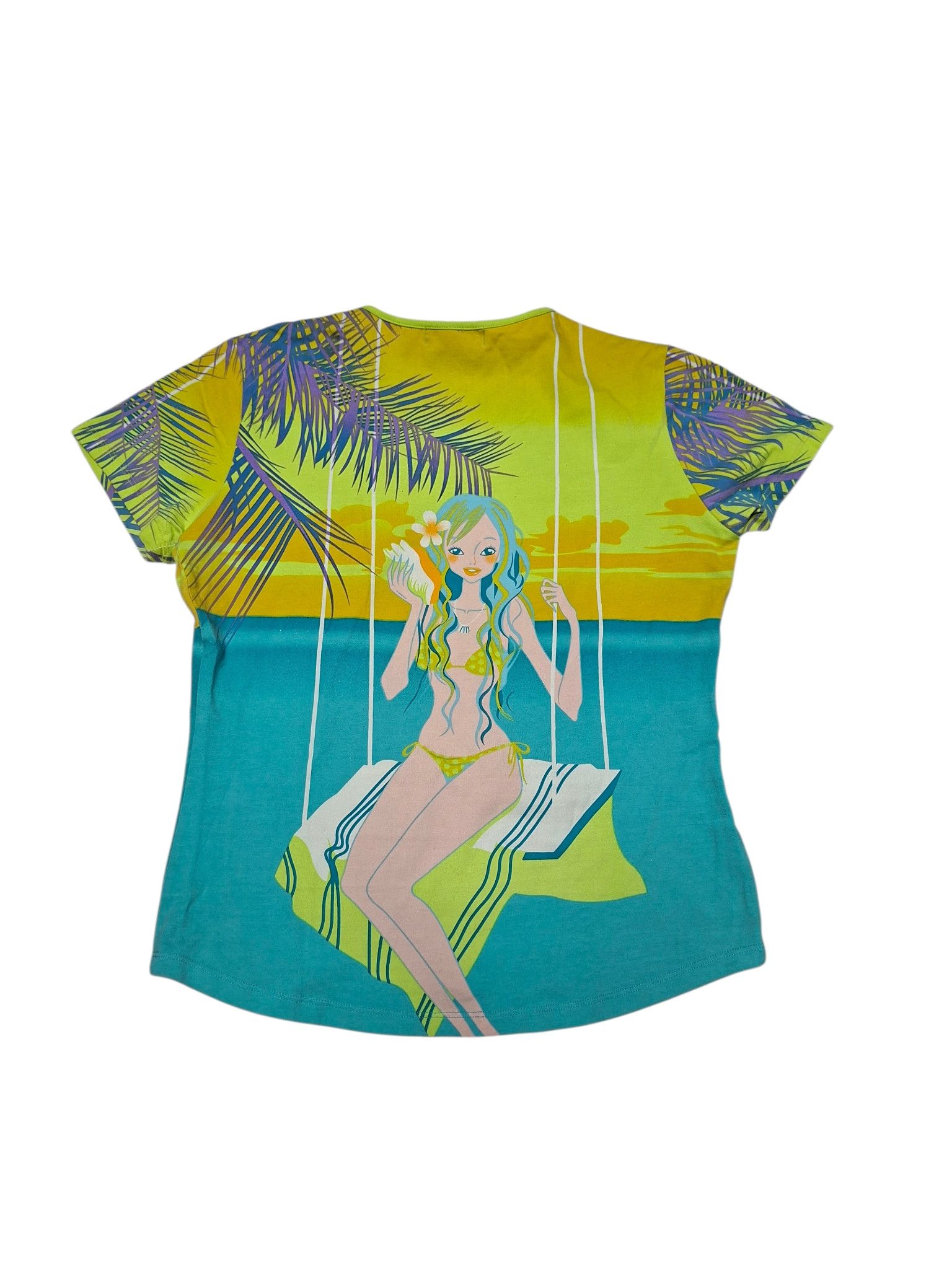 Custo Barcelona CUSTO BARCELONA VINTAGE AVANT GARDE BIKINI GIRL LADY`S TEE Size M / US 6-8 / IT 42-44 - 3 Thumbnail