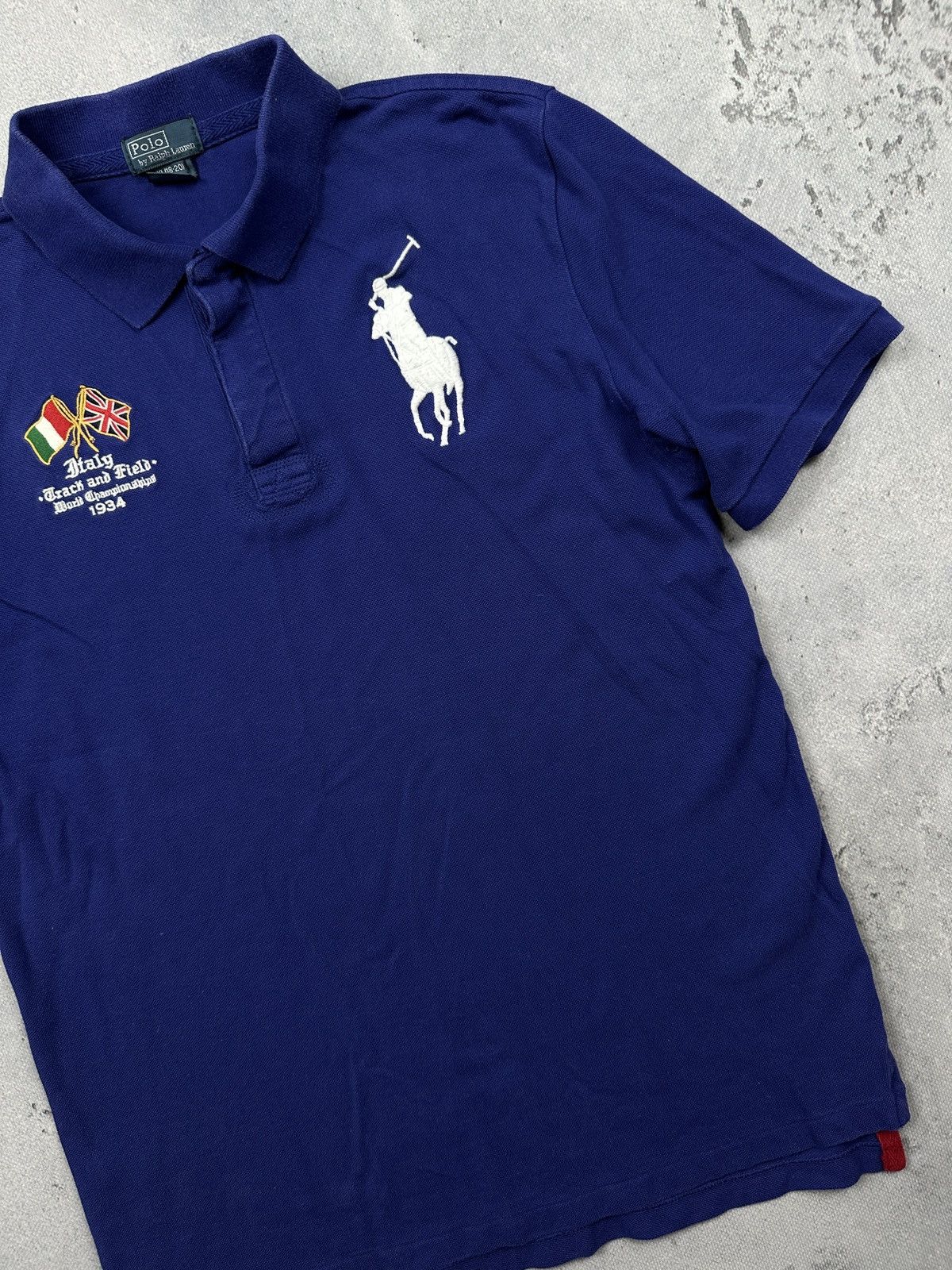 Polo Ralph Lauren Vintage Polo Ralph Lauren Italy 1934 Track &Field Chief Keef Size US M / EU 48-50 / 2 - 4 Thumbnail