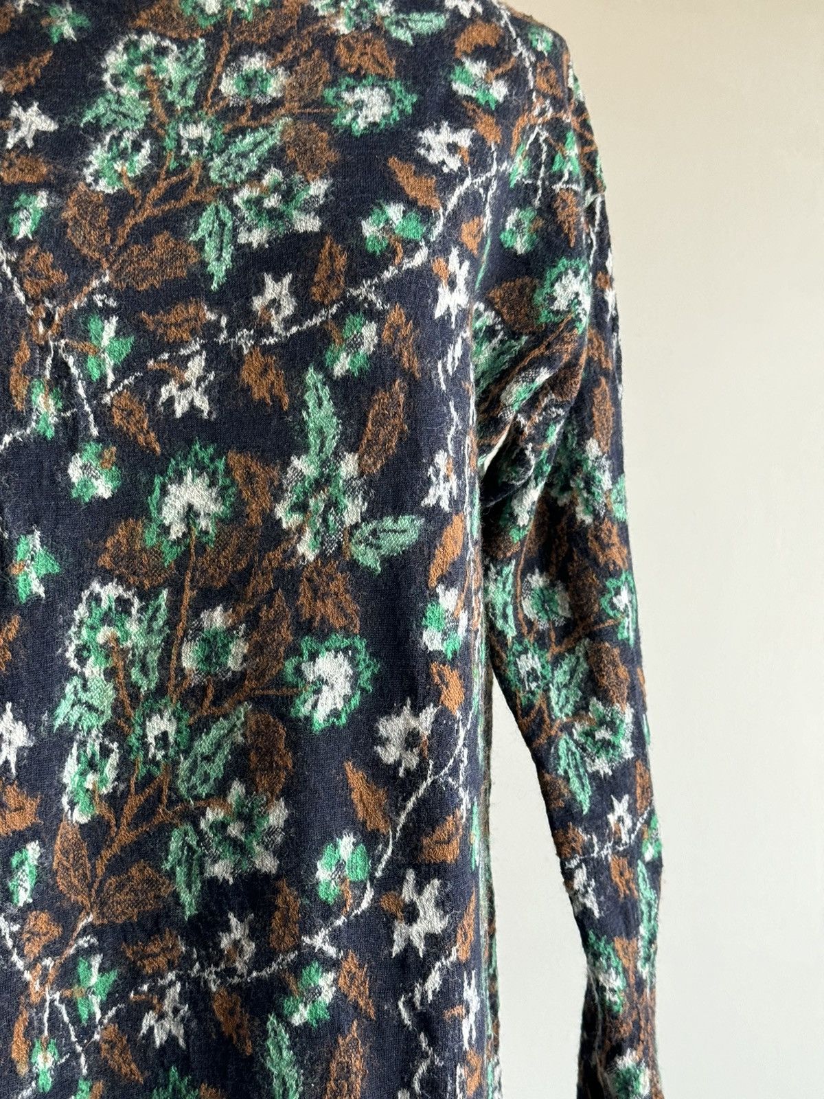 45rpm × Japanese Brand 45r studio global Sweater dress artisanal wool floral sz 0 Size ONE SIZE - 8 Thumbnail