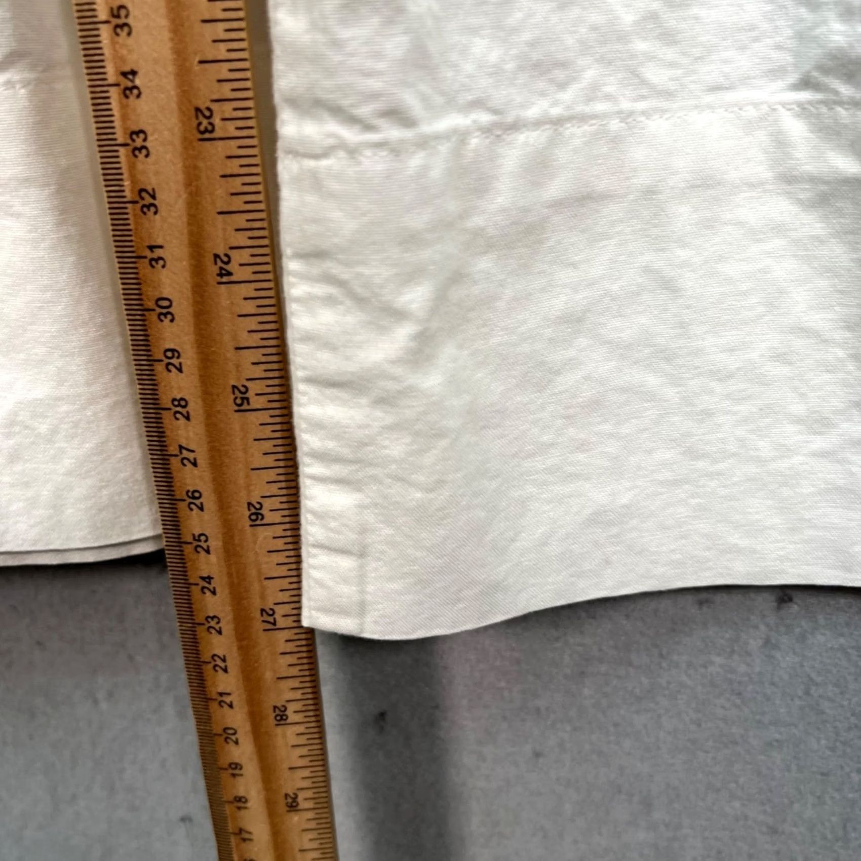 Uniqlo Uniqlo Womens Medium High-Waisted Wide-Leg White Pants Size 32" / US 10 / IT 46 - 6 Thumbnail