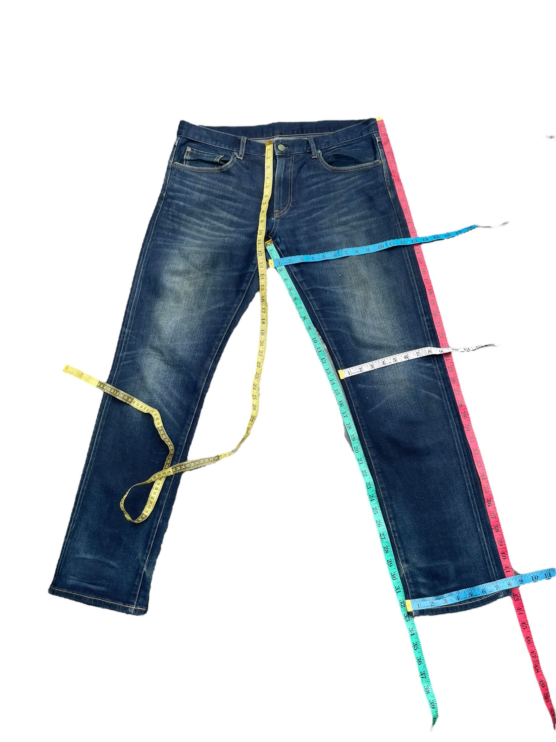 Japanese Brand Uniqlo Redline Selvedge Denim Size US 38 / EU 54 - 9 Thumbnail