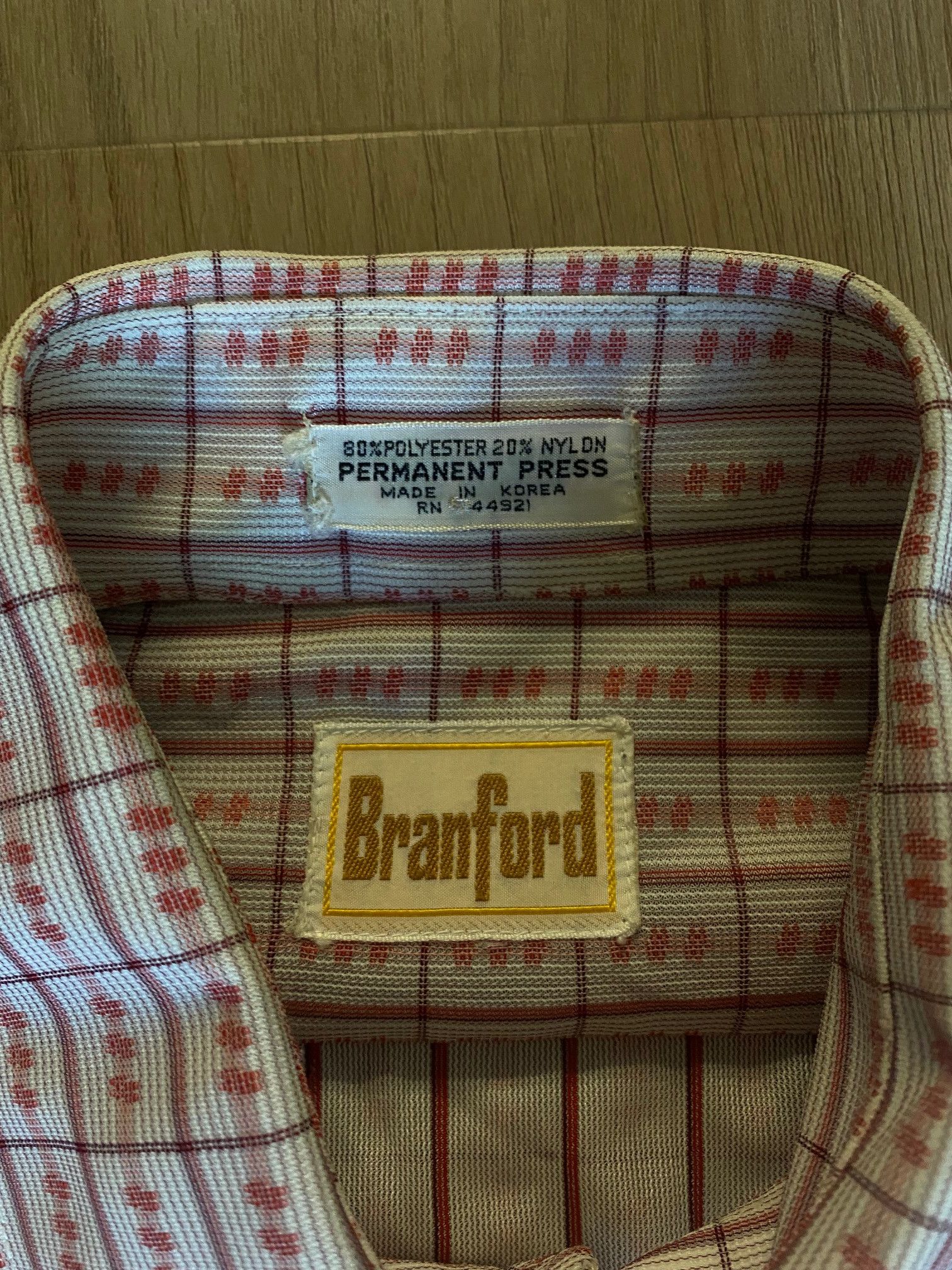 Cowboy Equipment × Vintage Vintage Branford Western Button Up Size US L / EU 52-54 / 3 - 4 Thumbnail