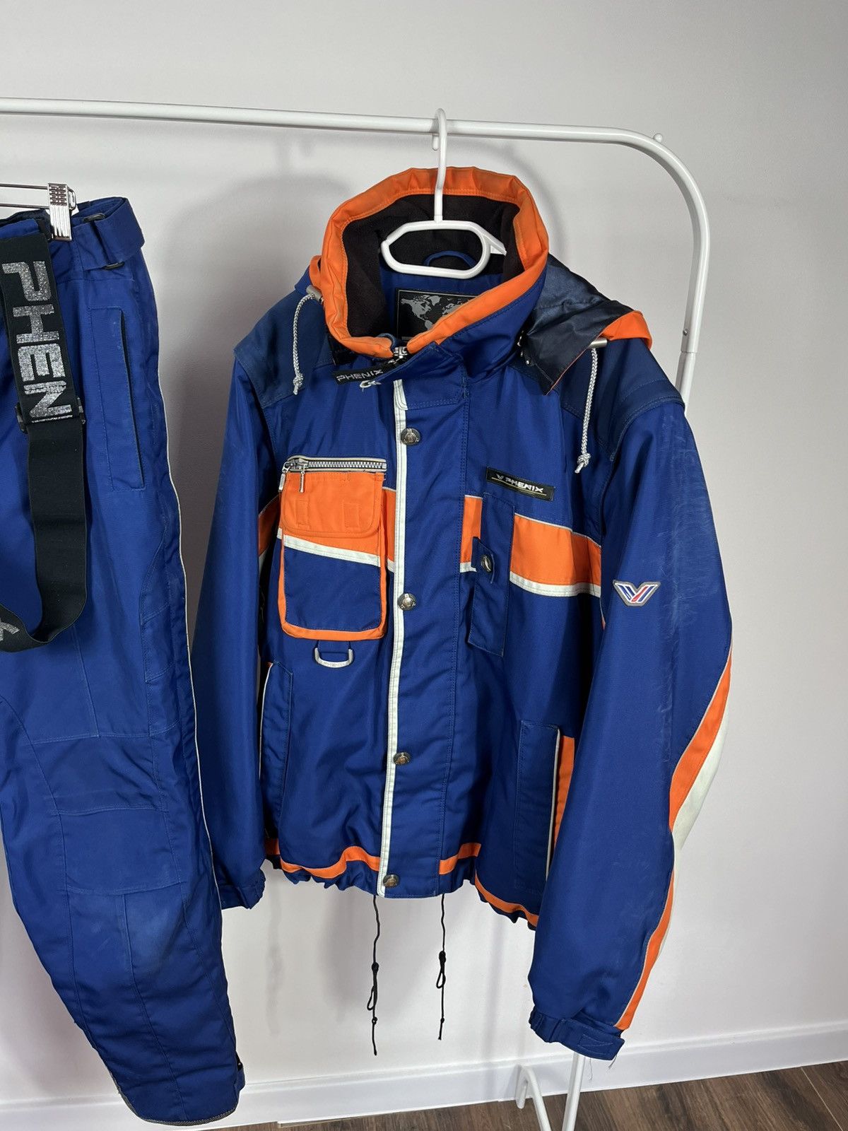 Phenix Phenix Ski Suit Set Jacket and Pants Blue Orange Size US XL / EU 56 / 4 - 2 Thumbnail