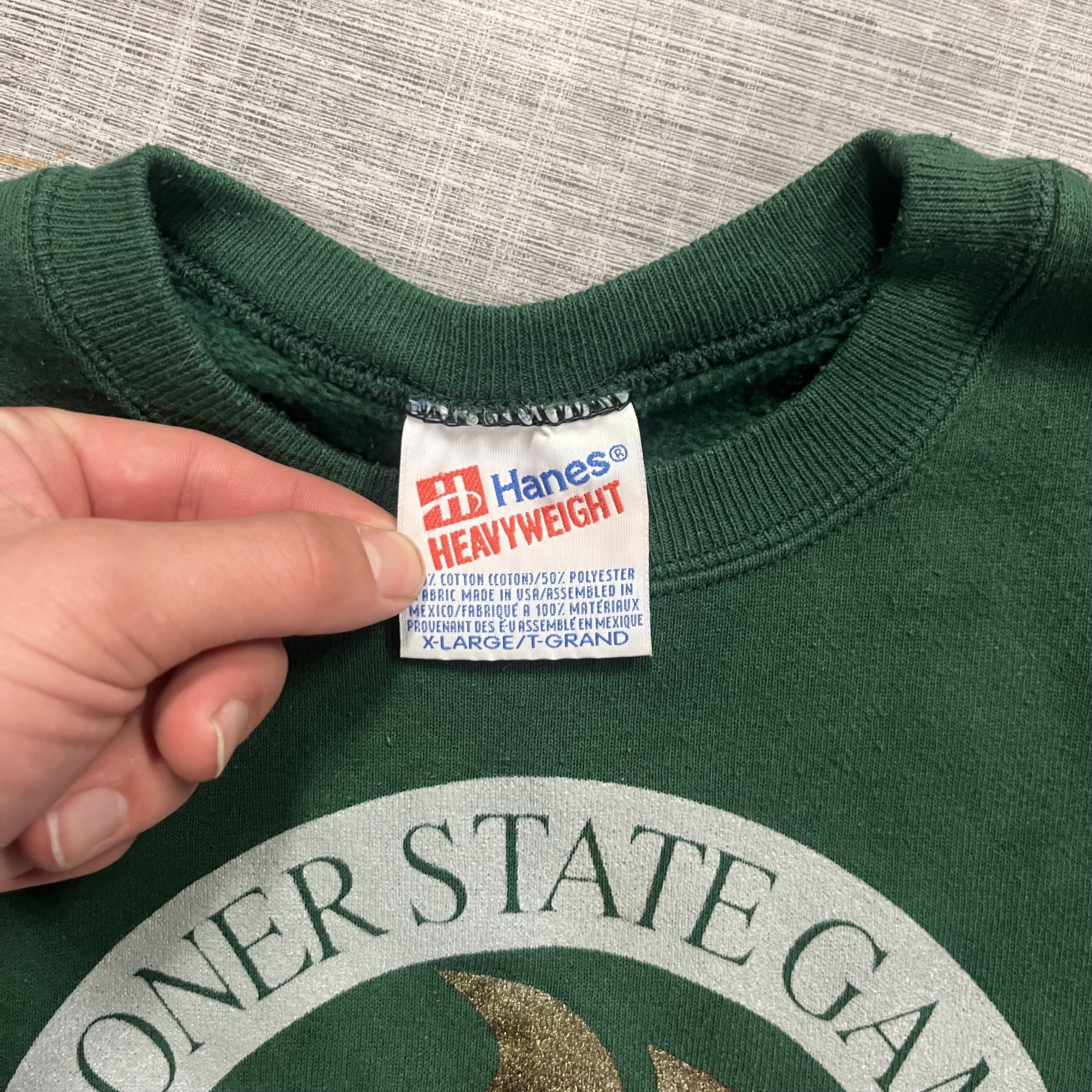 Hanes × Vintage Crazy VTG 90s Sportsfest Crewneck Size US XL / EU 56 / 4 - 3 Thumbnail
