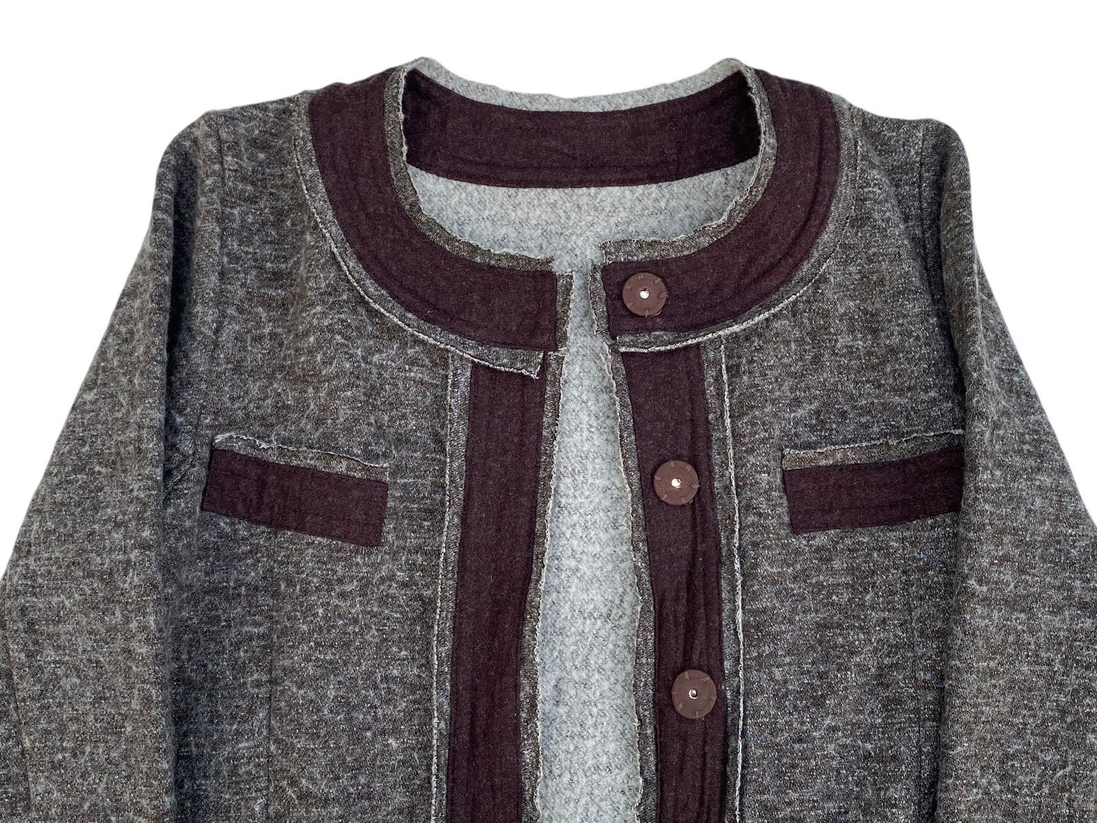 Japanese Brand × Vintage Vtg Key Lock Wool Jacket Button Up Size M / US 6-8 / IT 42-44 - 3 Thumbnail