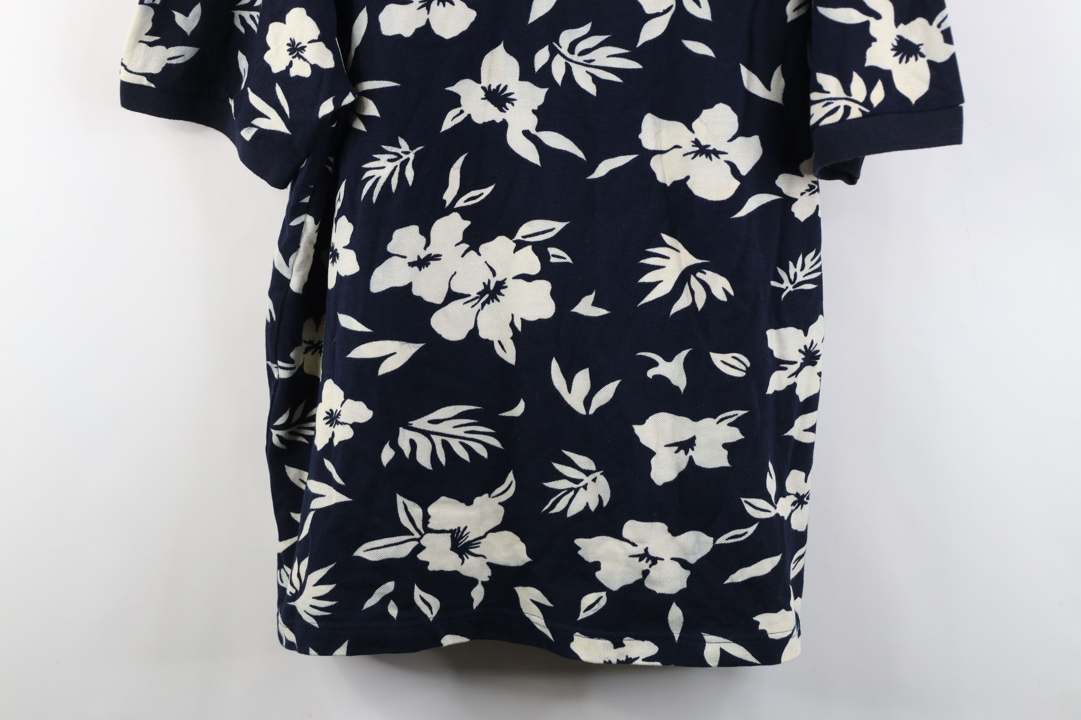 Ralph Lauren Vintage 90s Chaps Ralph Lauren Hawaiian Golf Polo Shirt Blue Size US XL / EU 56 / 4 - 3 Thumbnail