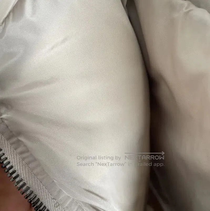 Miu Miu Miu Miu Women's Light Beige Down Jacket . Size L / US 10 / IT 46 - 4 Thumbnail