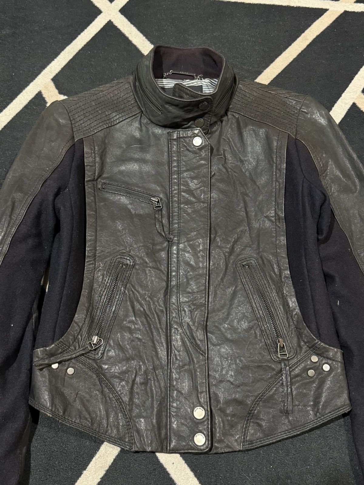 14th Addiction Leather Jacket Vkei Japanese kmrii 14th Styled Size US S / EU 44-46 / 1 - 3 Thumbnail